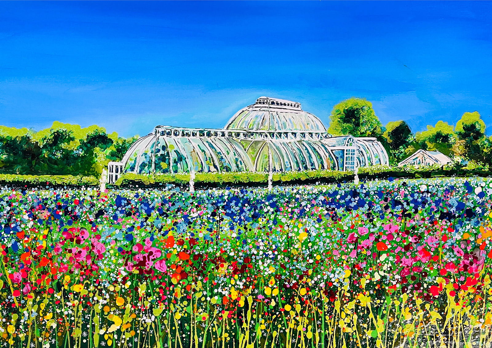 Colourful Kew 16.4×11.5cm