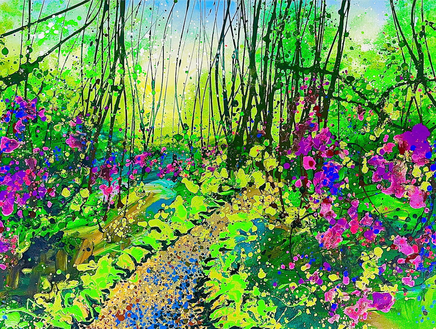 Rhododendron Walk 16.4×11.5cm