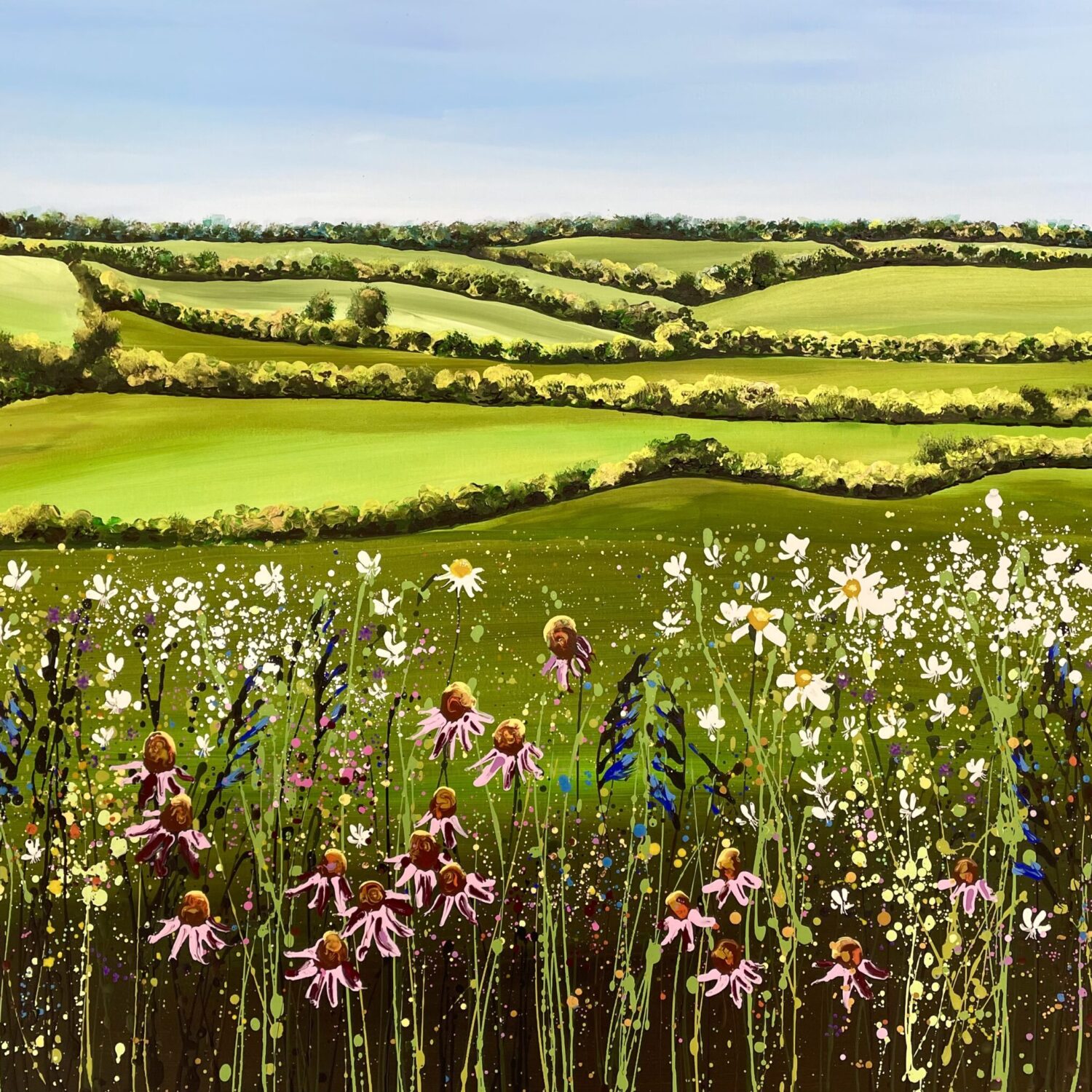 The Garden View 100x80x4cm