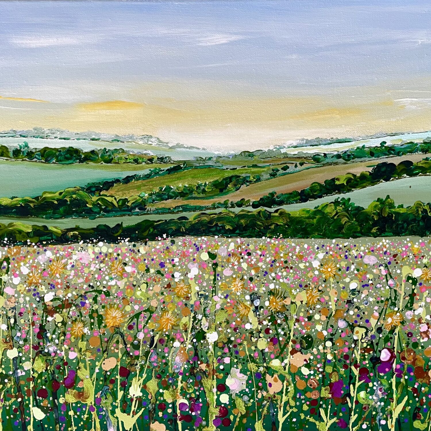 The Prettiest Meadow Before The Mow 50x40x4cm