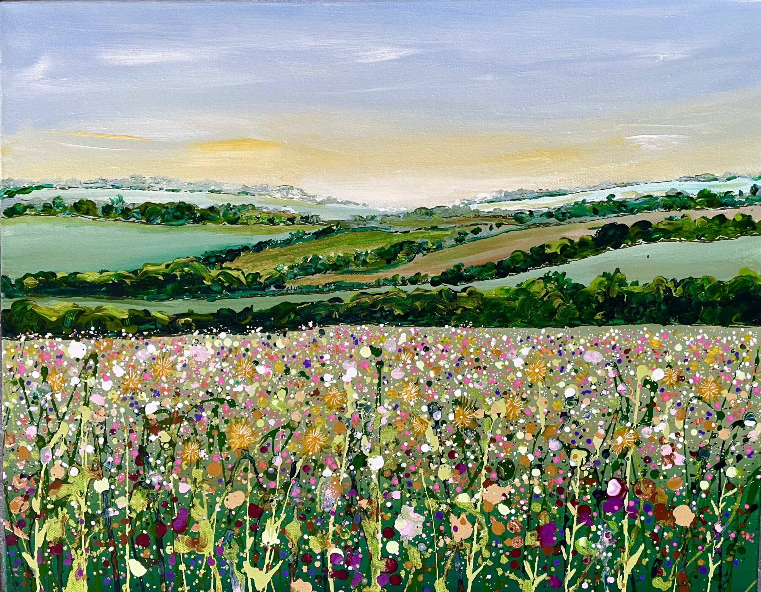 The Prettiest Meadow Before The Mow 50x40x4cm