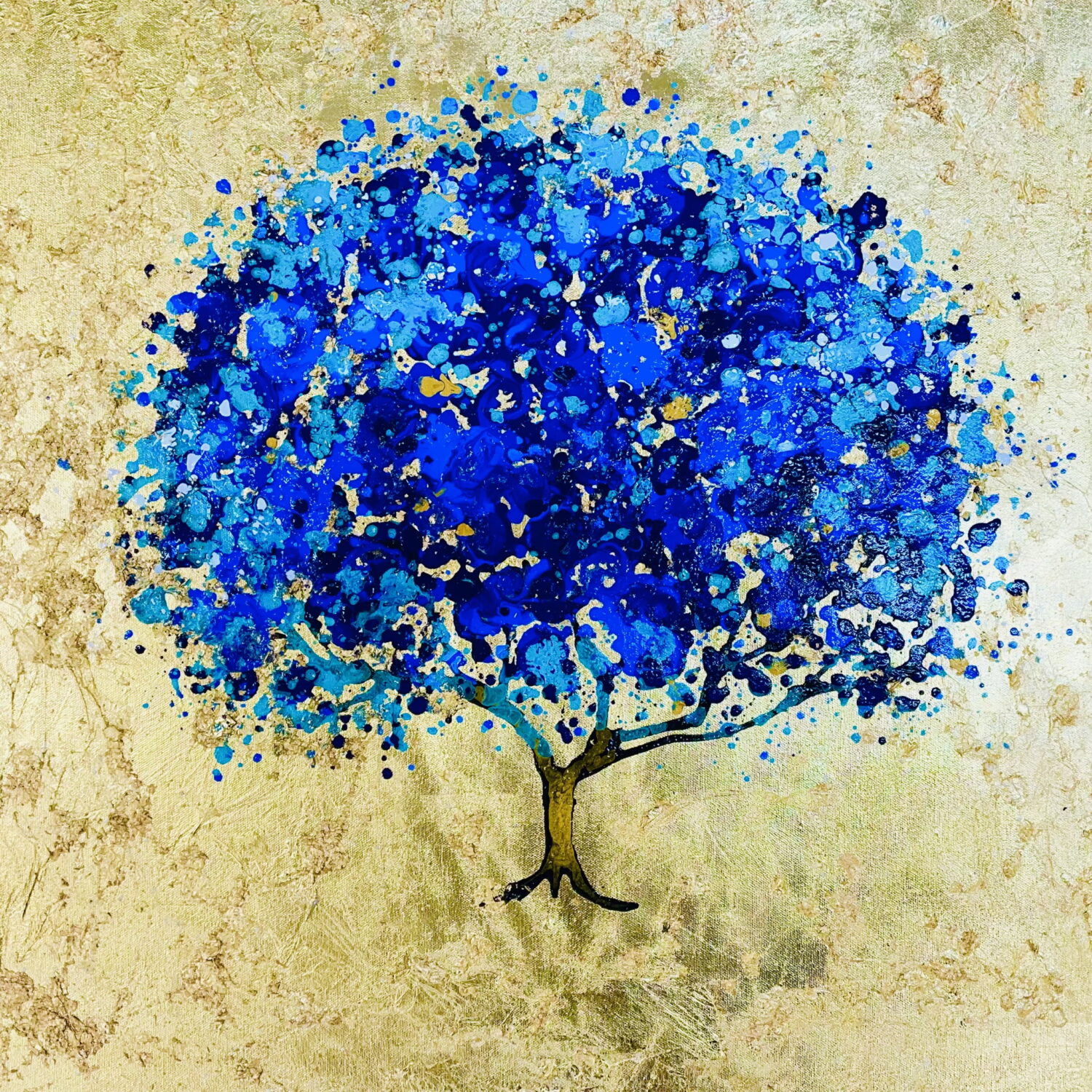 Azure Tree 60x60x4cm