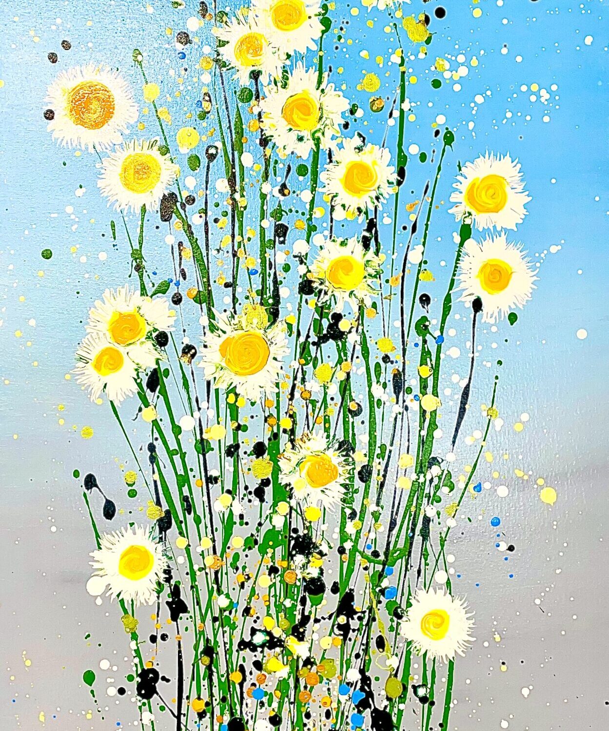 Soft Breezy Daisies 100x50x4cm