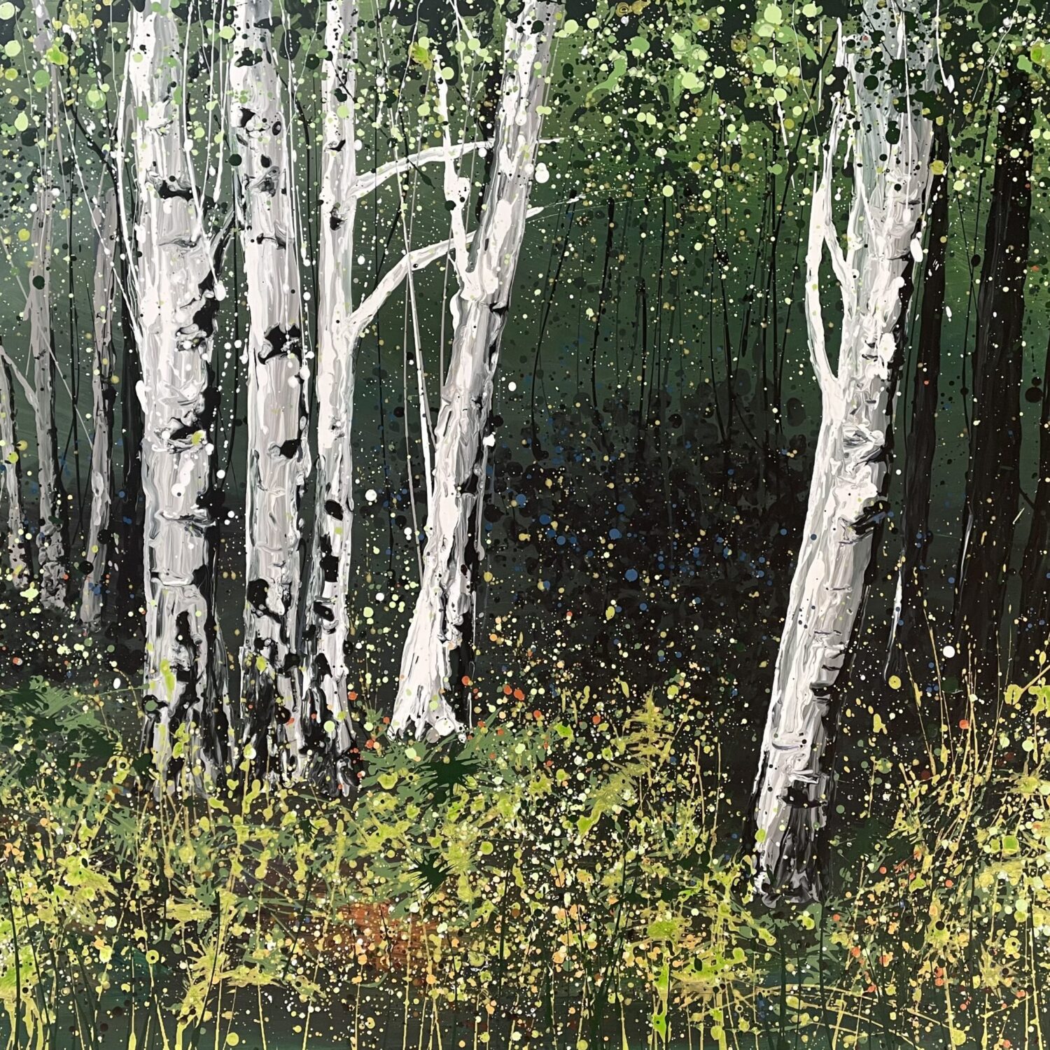 Evening Walk 100x80x4cm