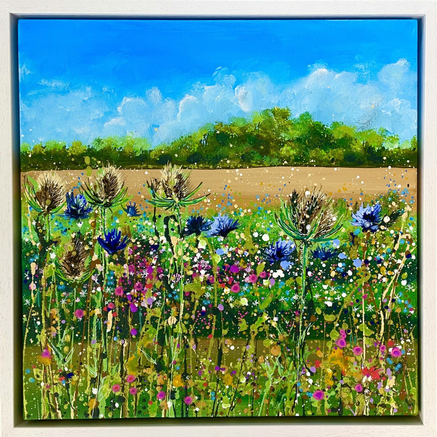 Riverside Afternoon 40x40x4cm