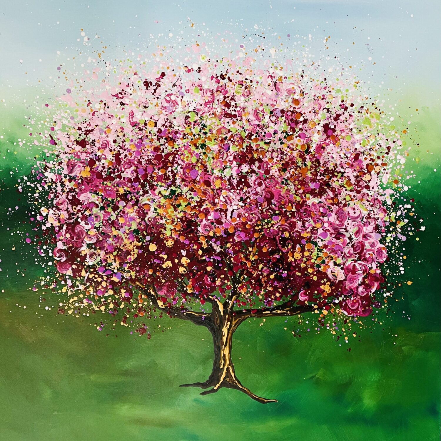 Shining Tree 102x102x4cm