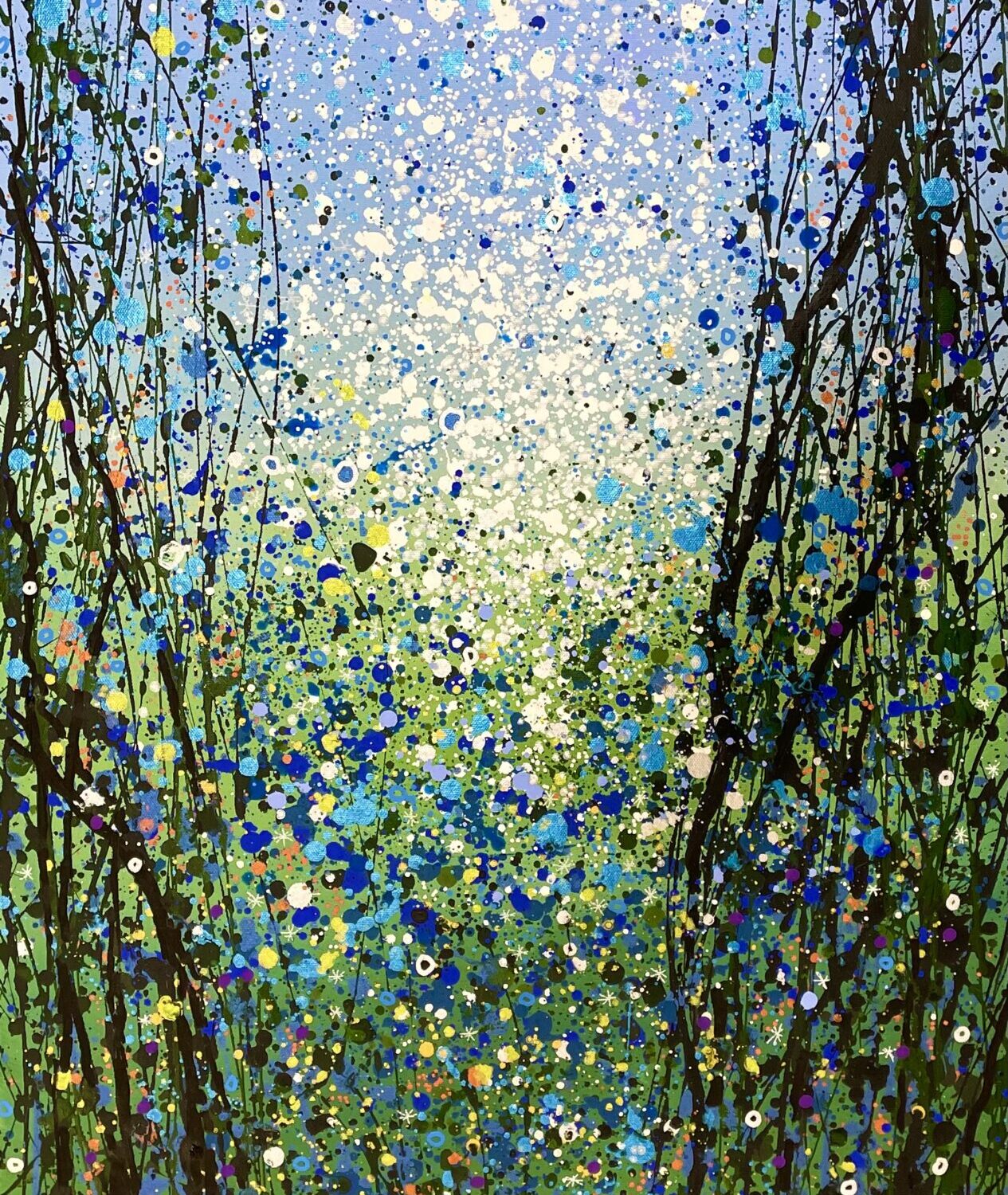 Moonlight Woodland 100x50x3cm