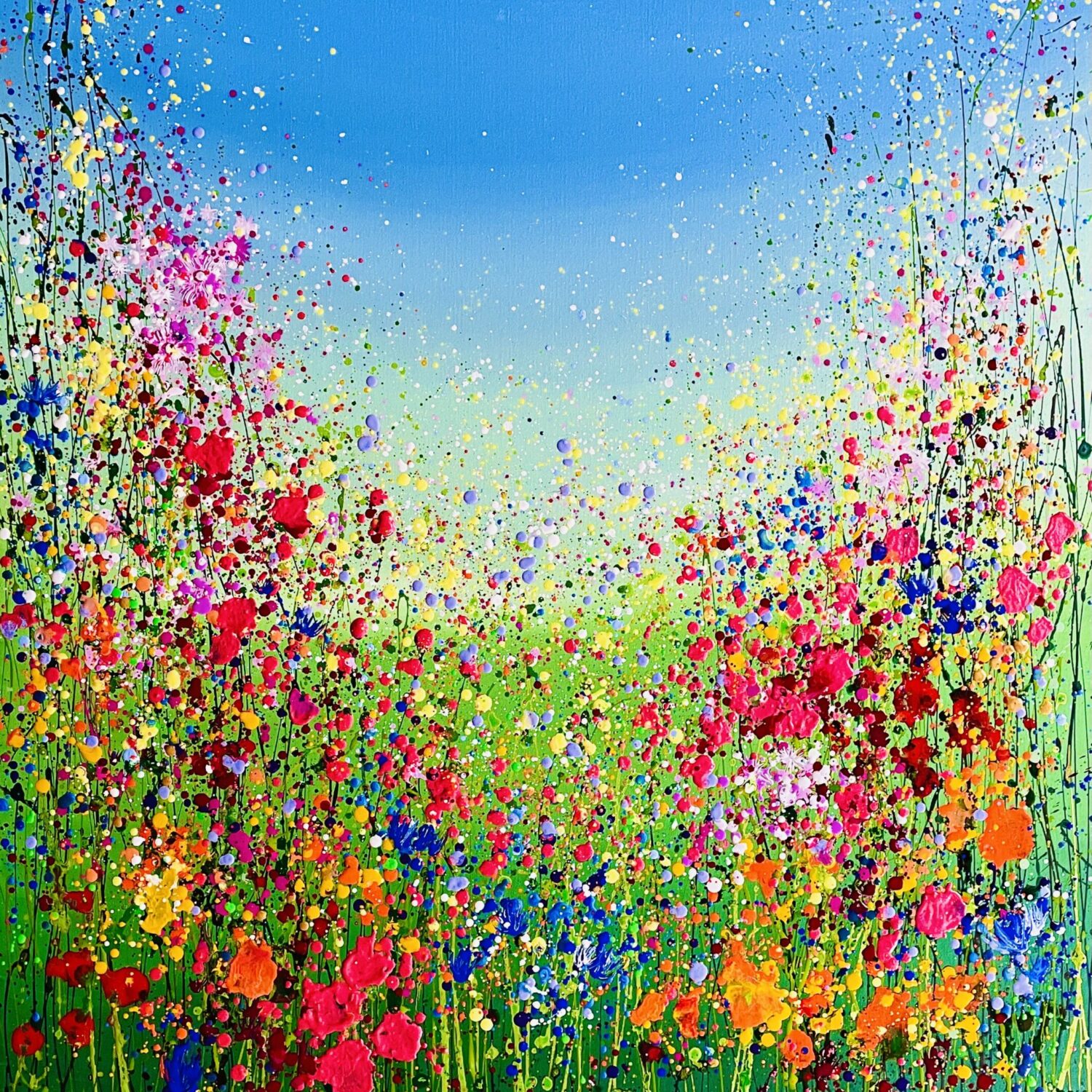 Colourful Meadow 100x120x4cm