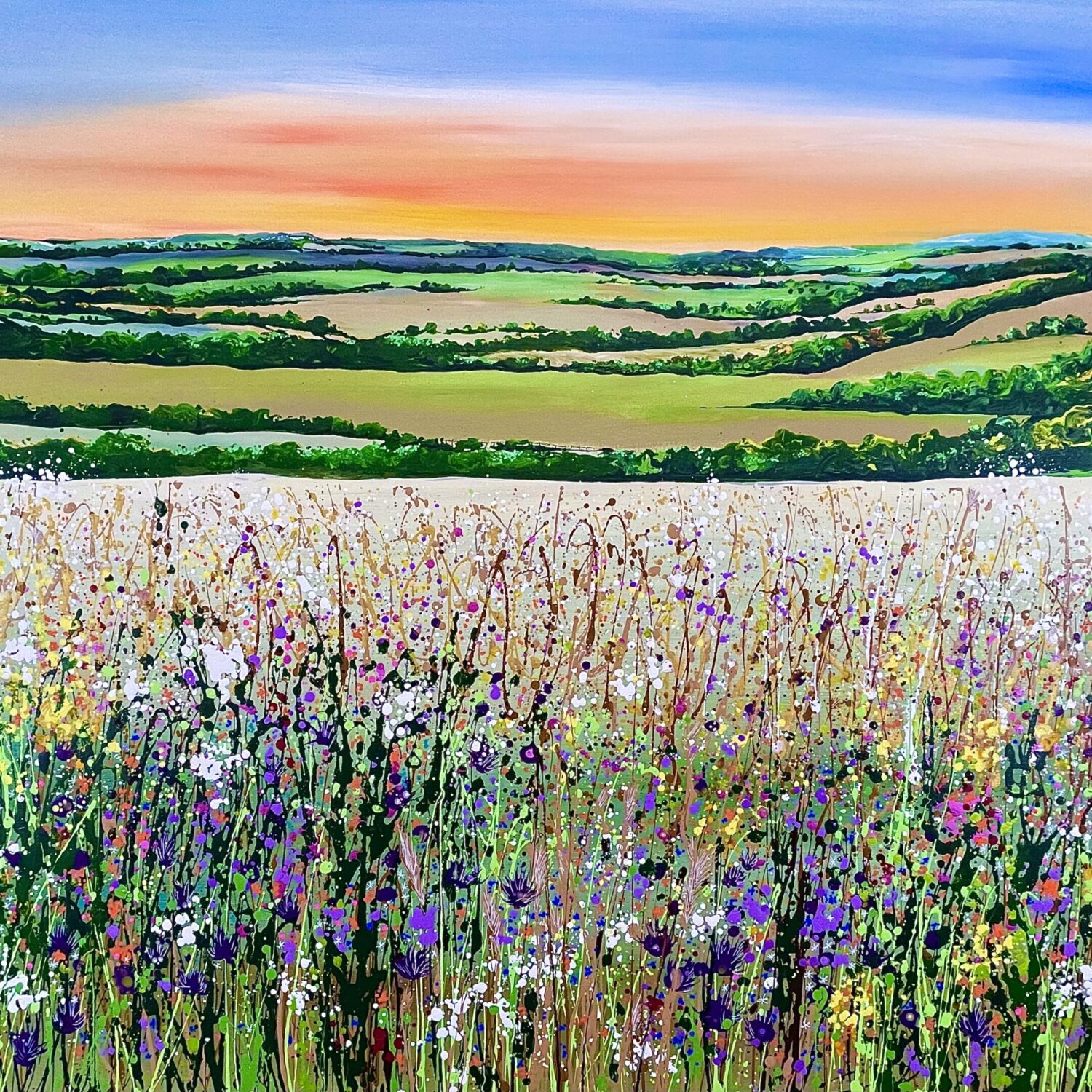 In The Evening 120x100x4cm