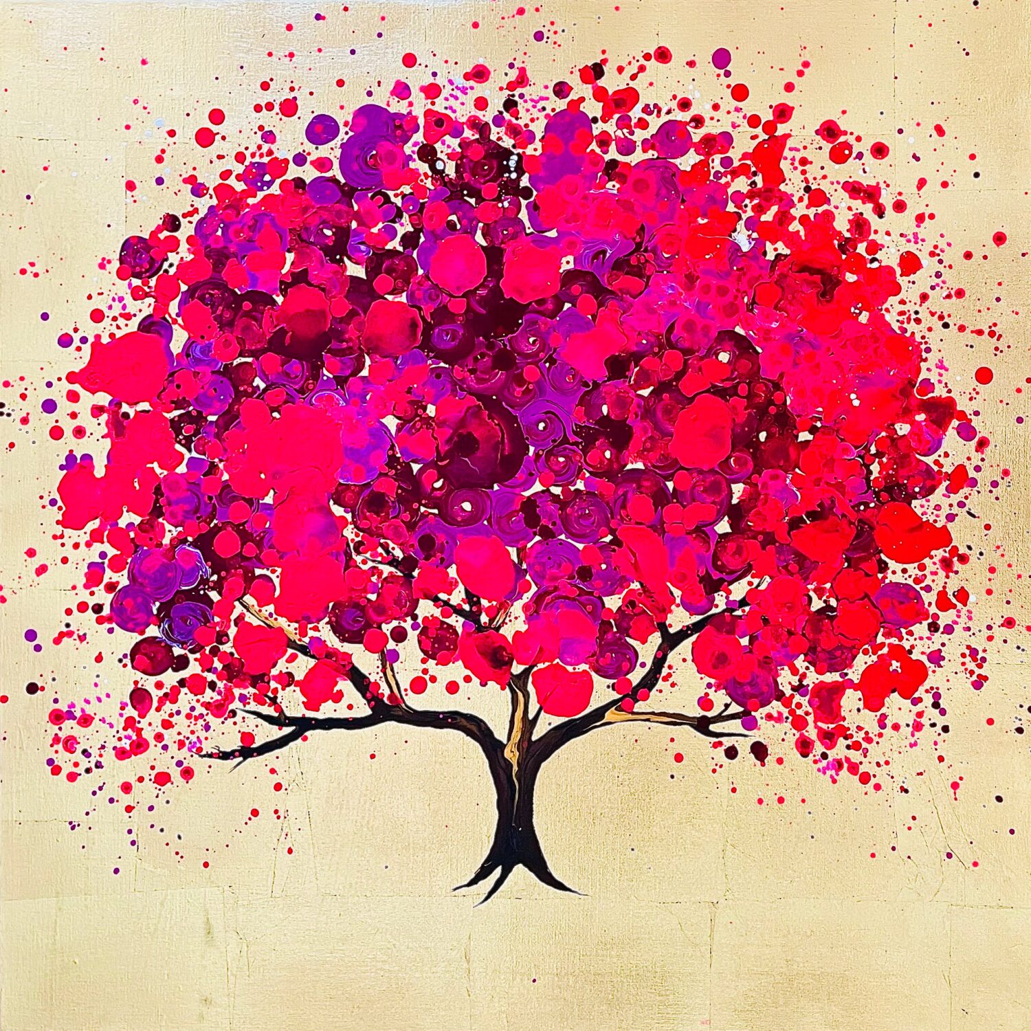 Pink Delight 60x60x4cm