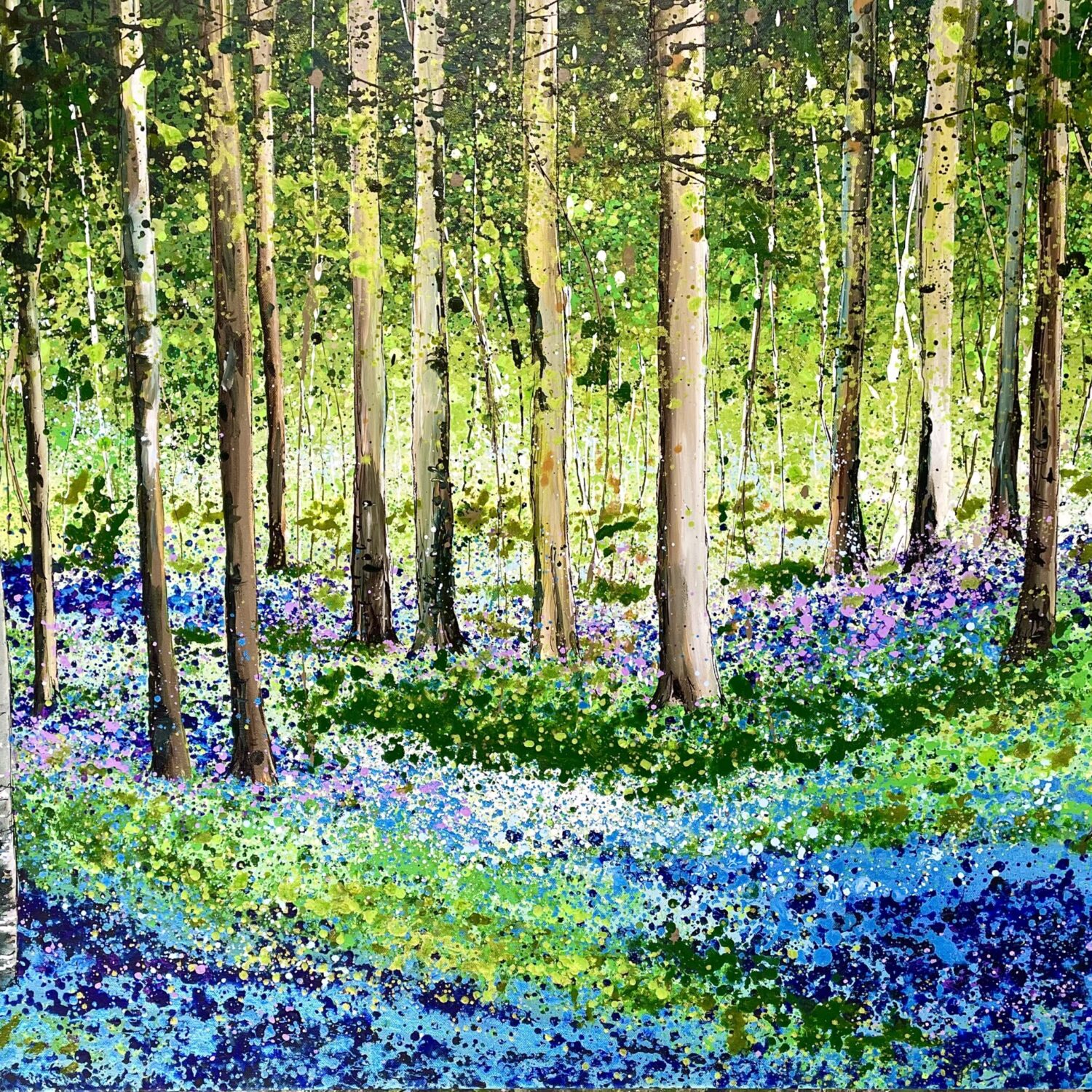 Peaceful Bluebells (private Commission Piece)