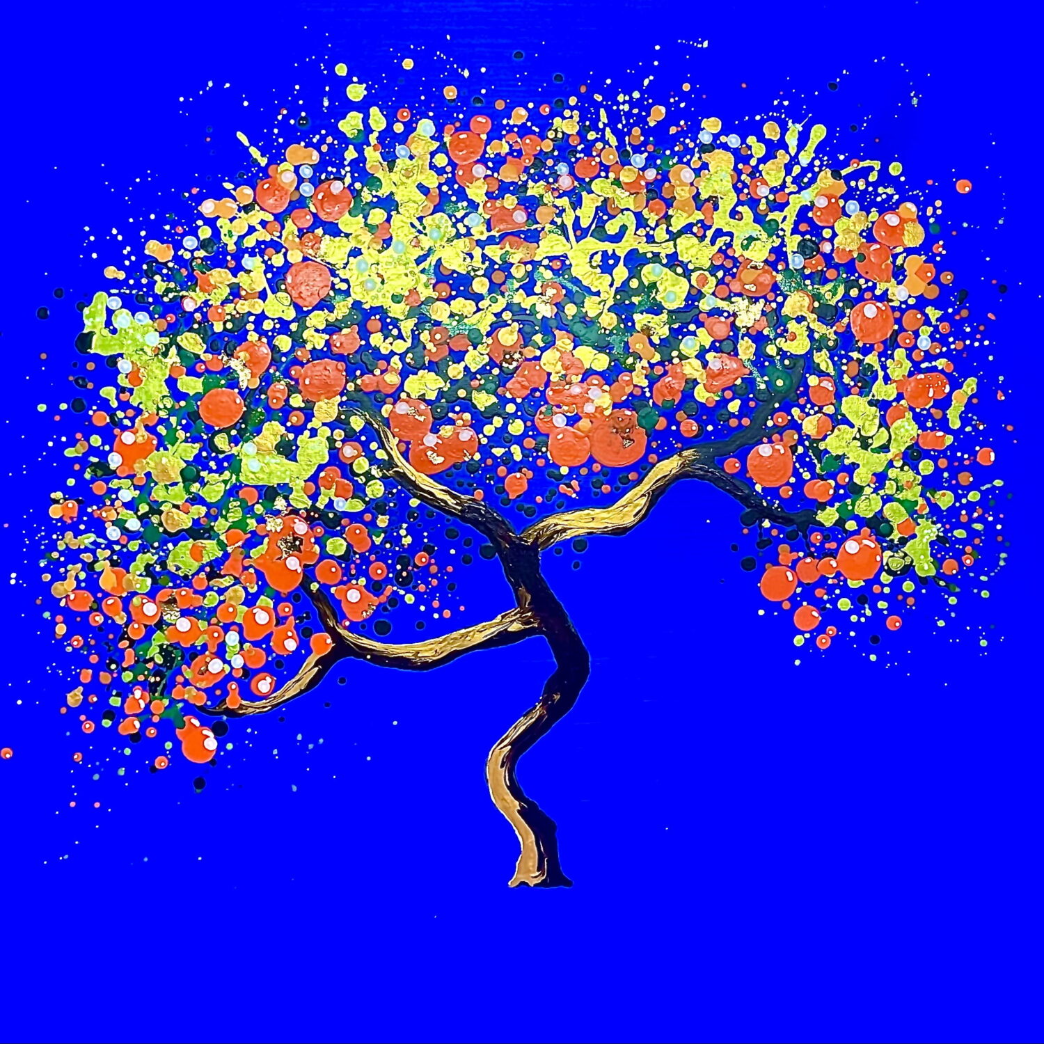 Little Orange Tree 60x60x4cm