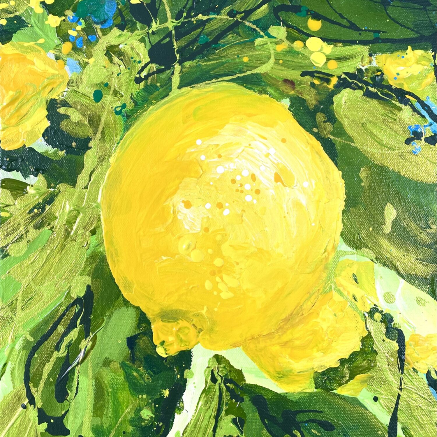 Sunny Lemons 30x40x4cm