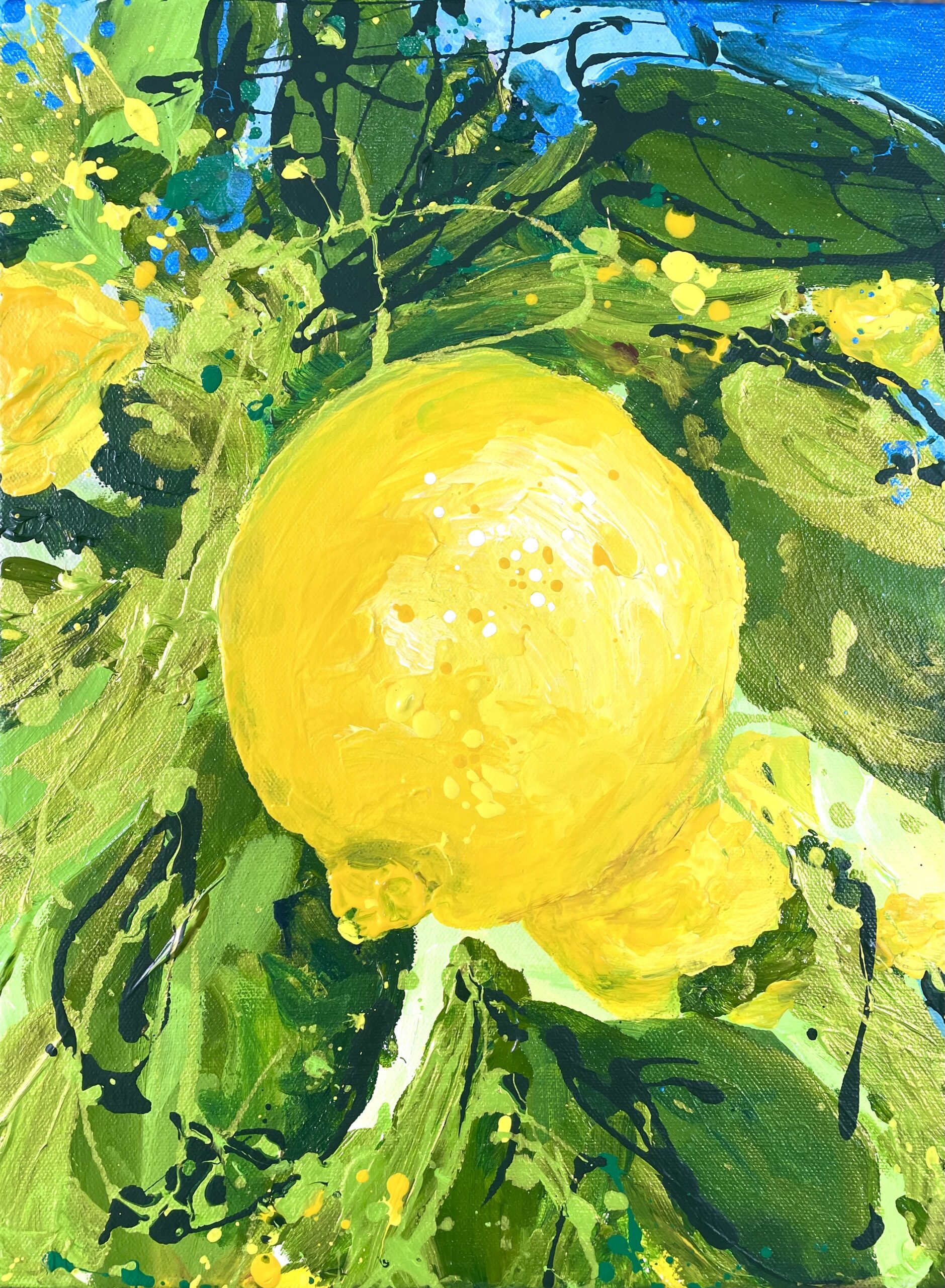 Sunny Lemons 30x40x4cm