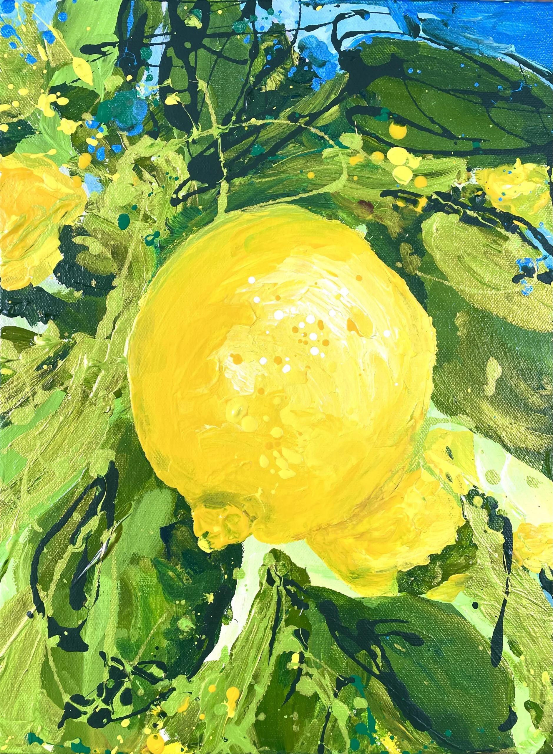 Sunny Lemons 30x40x4cm