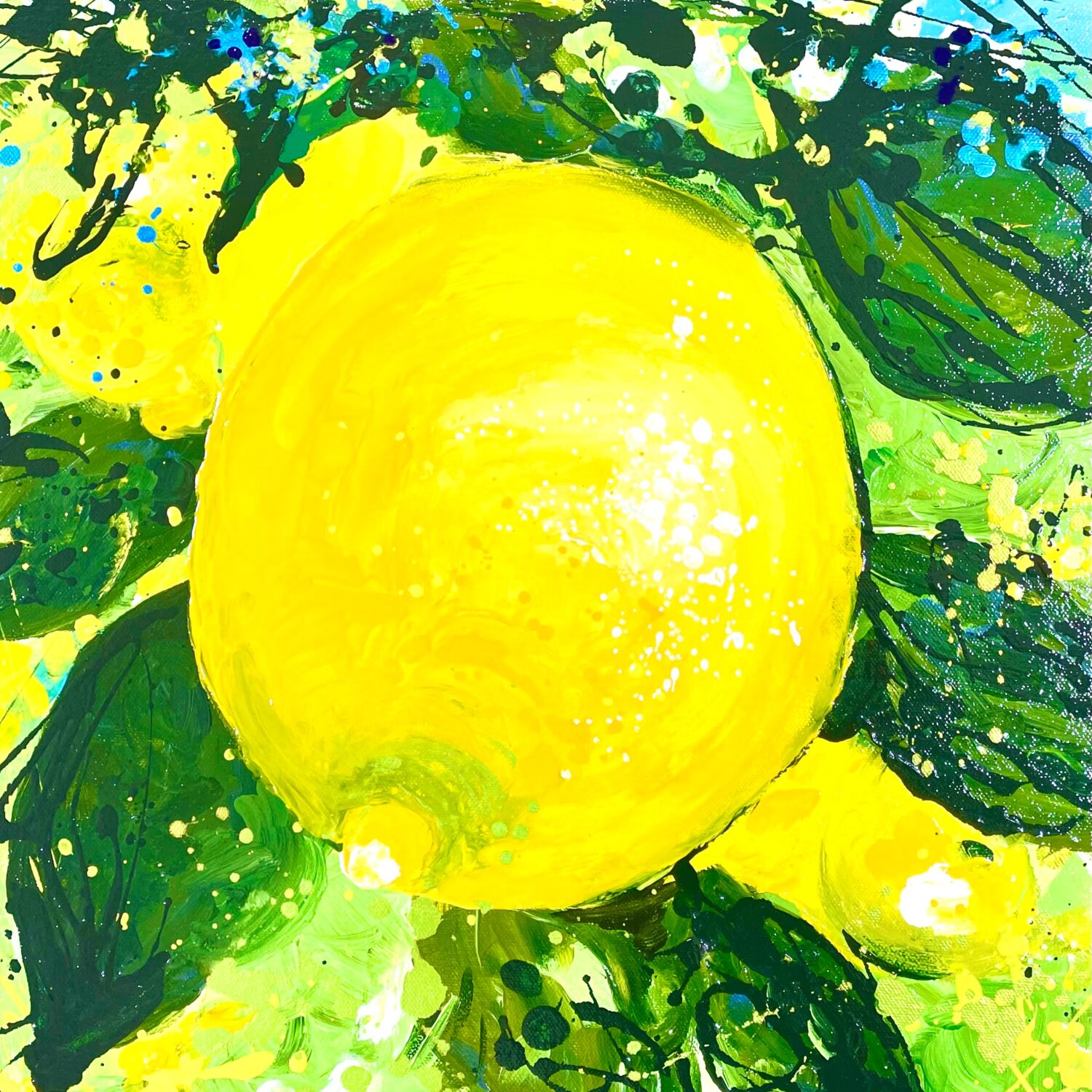 Life’s Lemons 40x40x4cm