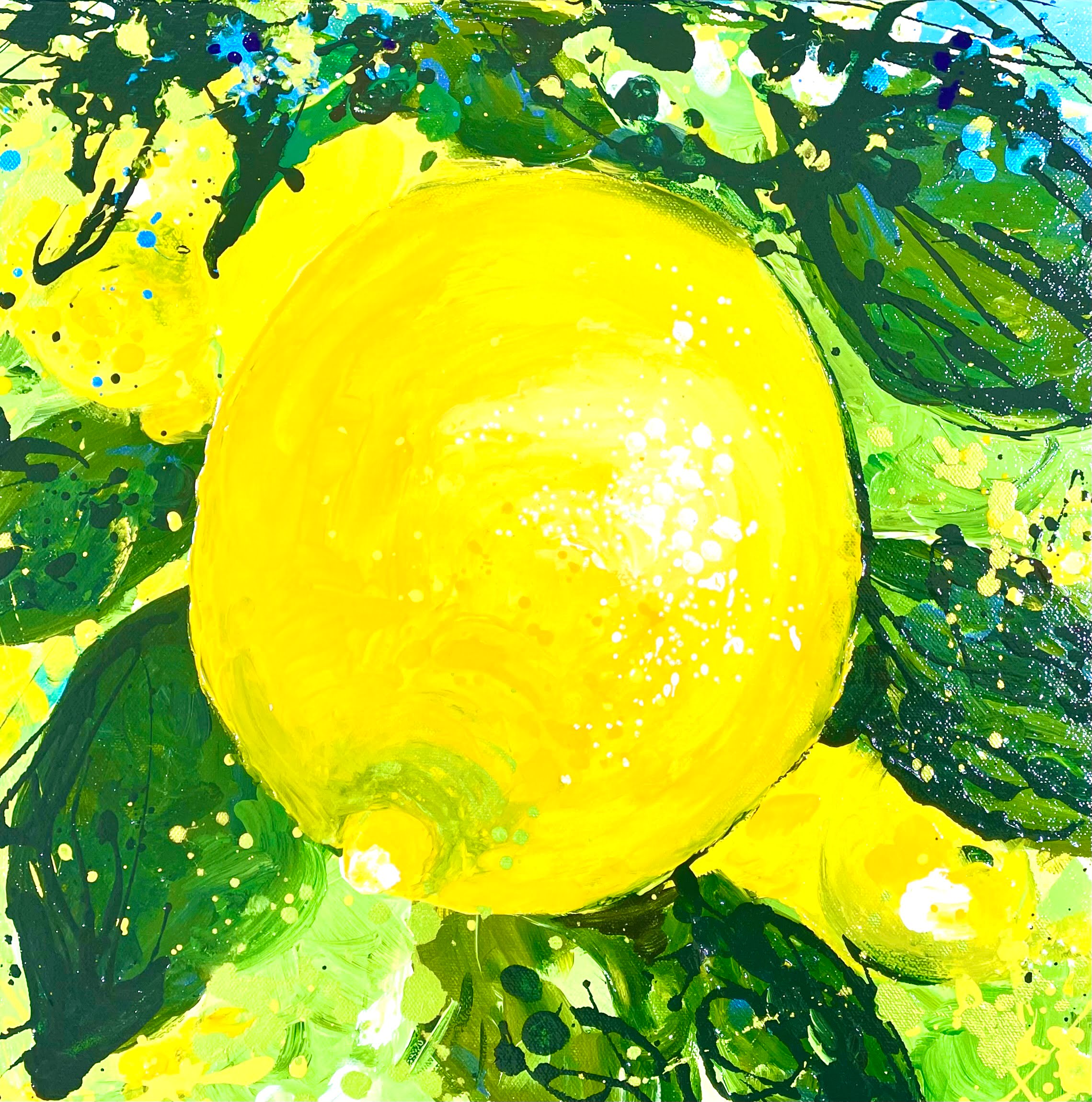 Life’s Lemons 40x40x4cm