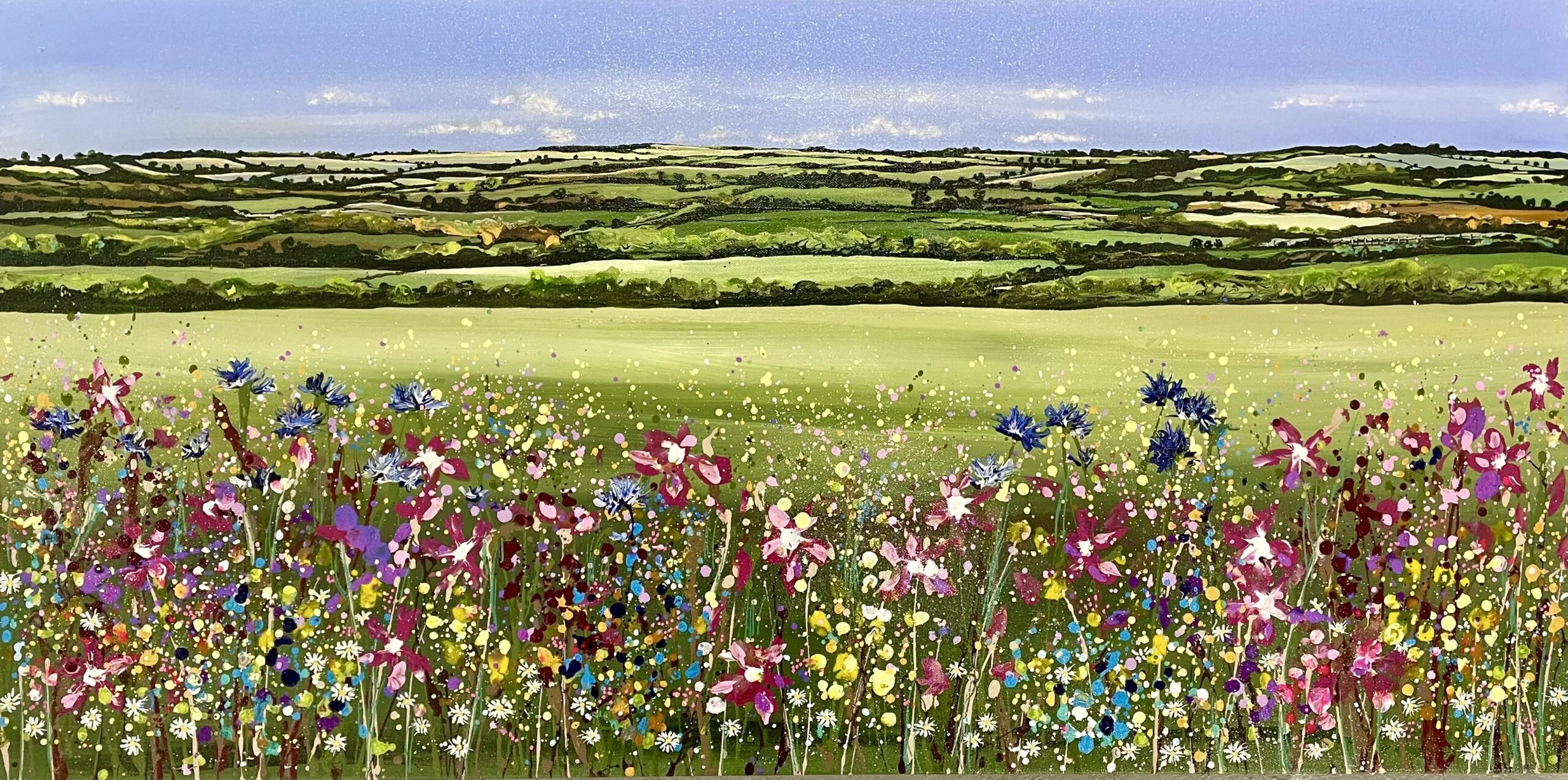 Summer Tapestry 100x50x4cm