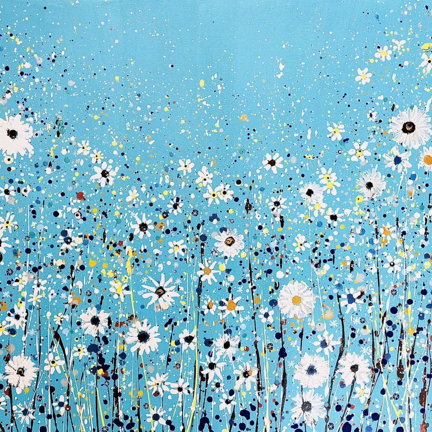 White Kisses 100x80x4cm