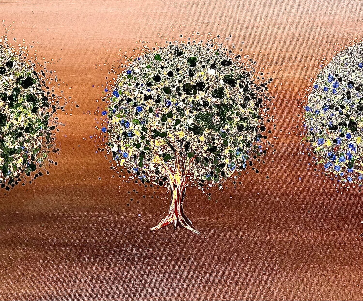 Three Winter Wishes 100x50x4cm