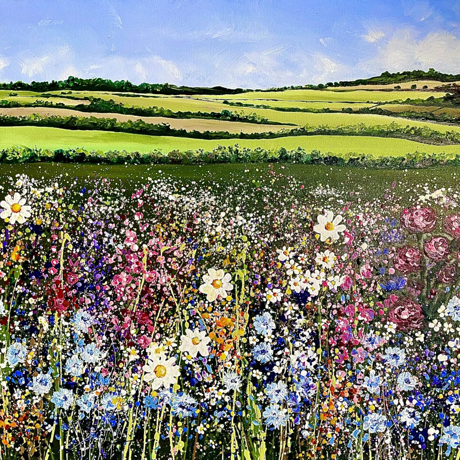 Walk In Late Summer 100x80x4 Oil