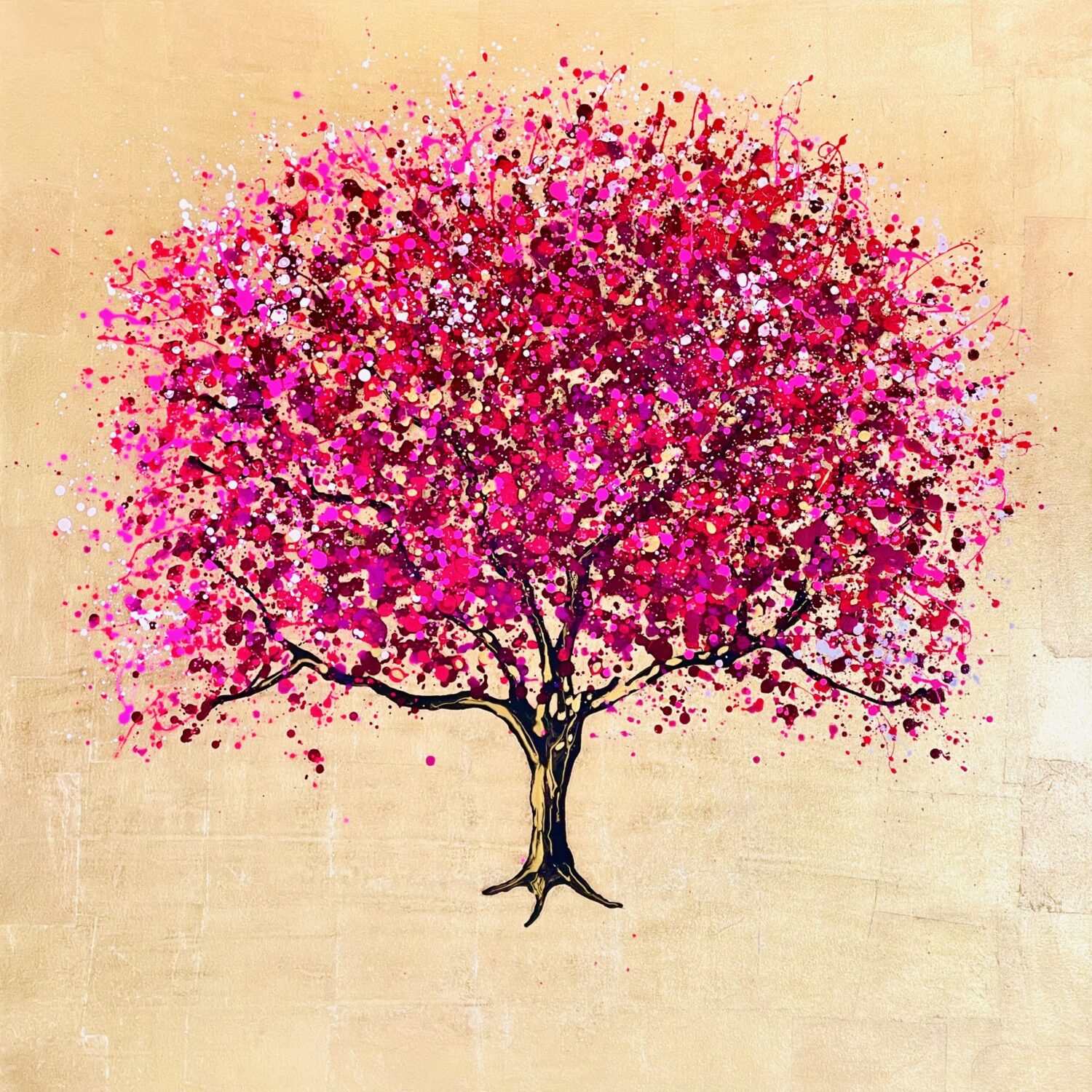 Pink And Fabulous! 100x100x4cm