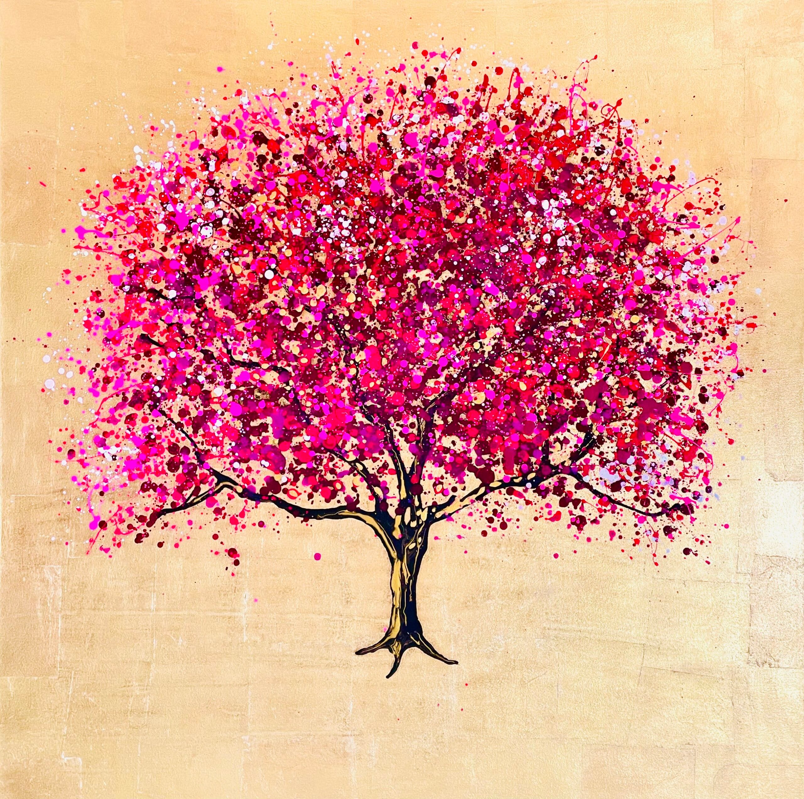 Pink and Fabulous! 100x100x4cm