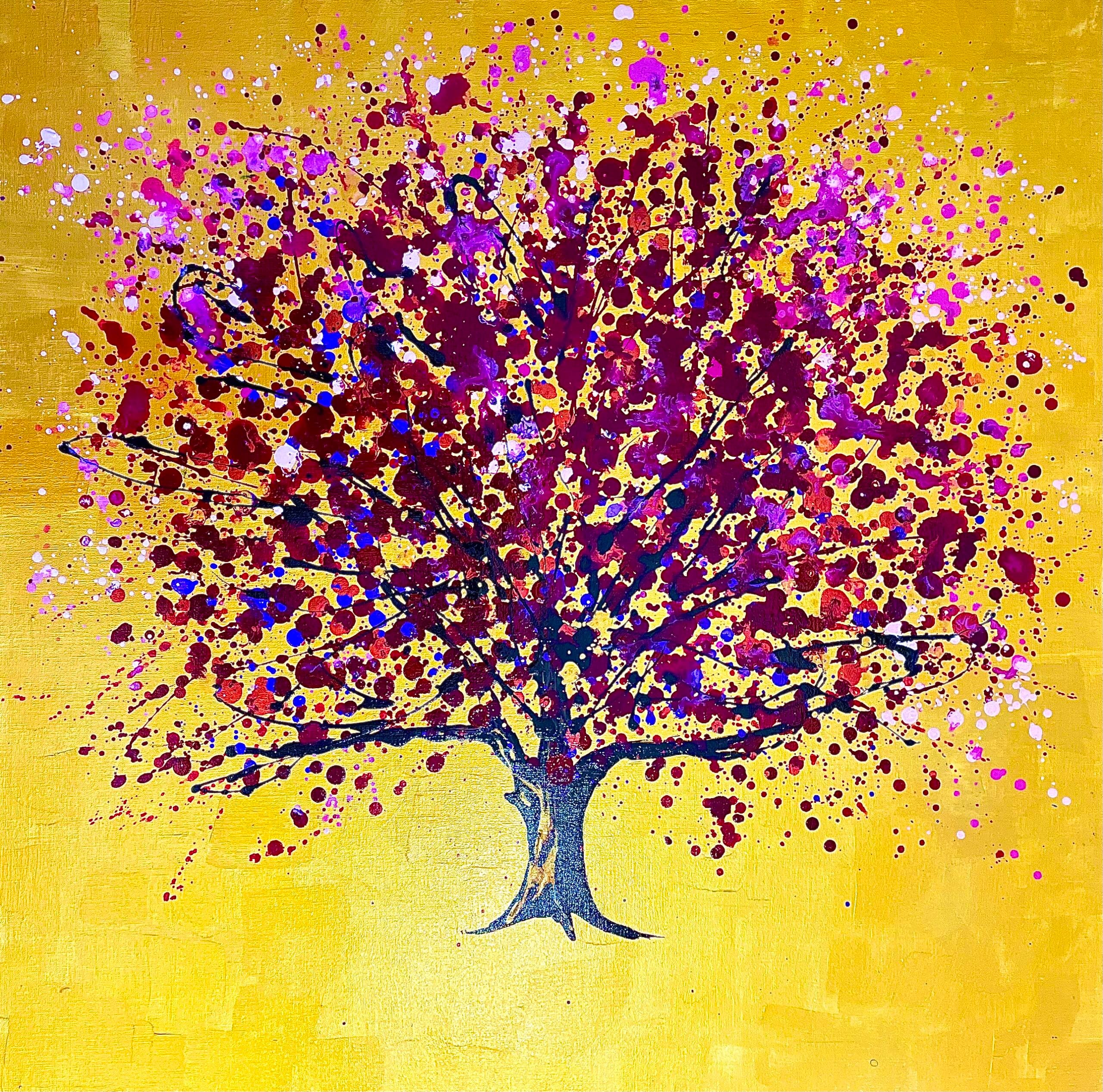 Cherry Tree 60x60x4cm