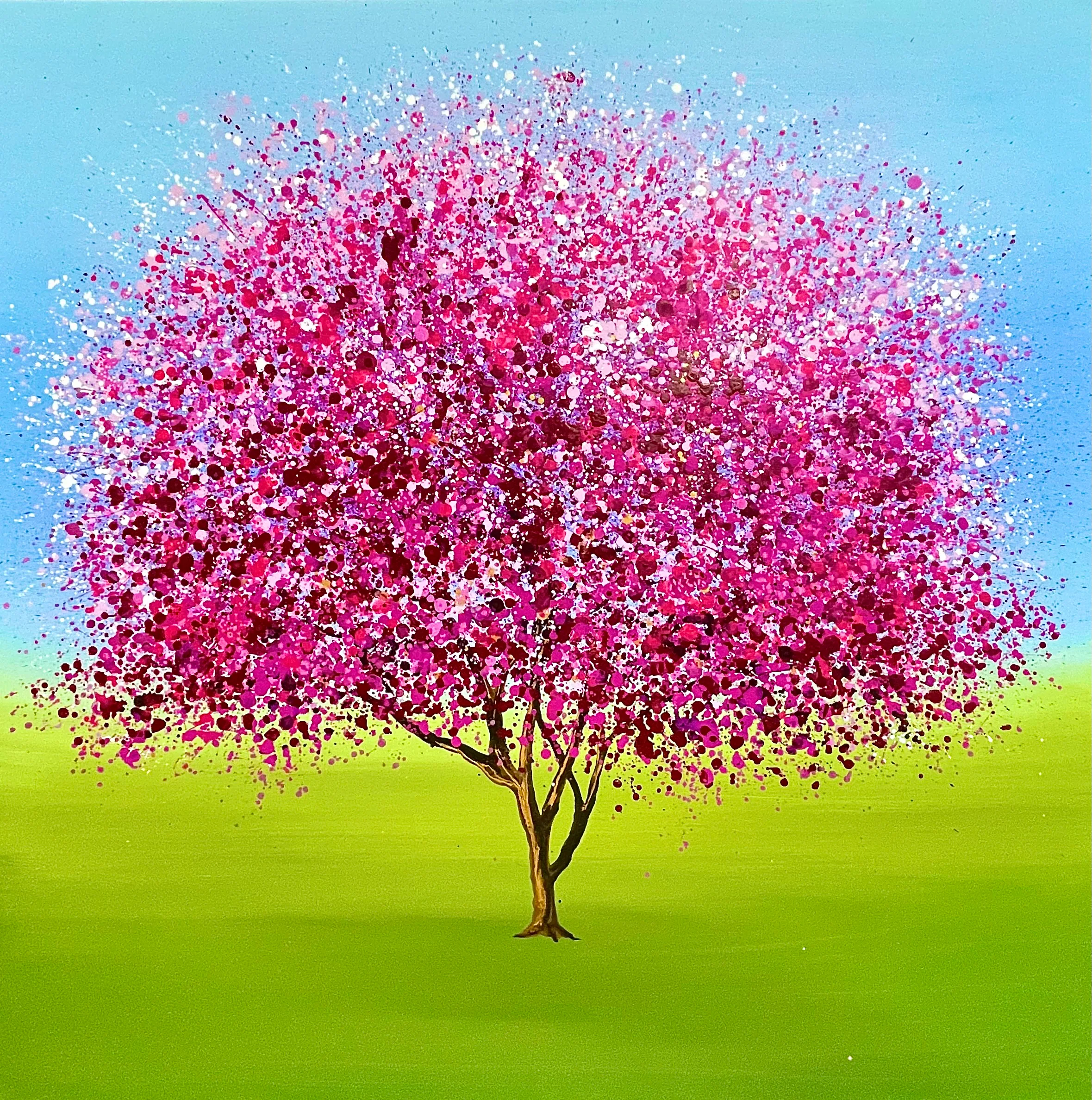 Spring’s Embrace 100x100x4cm