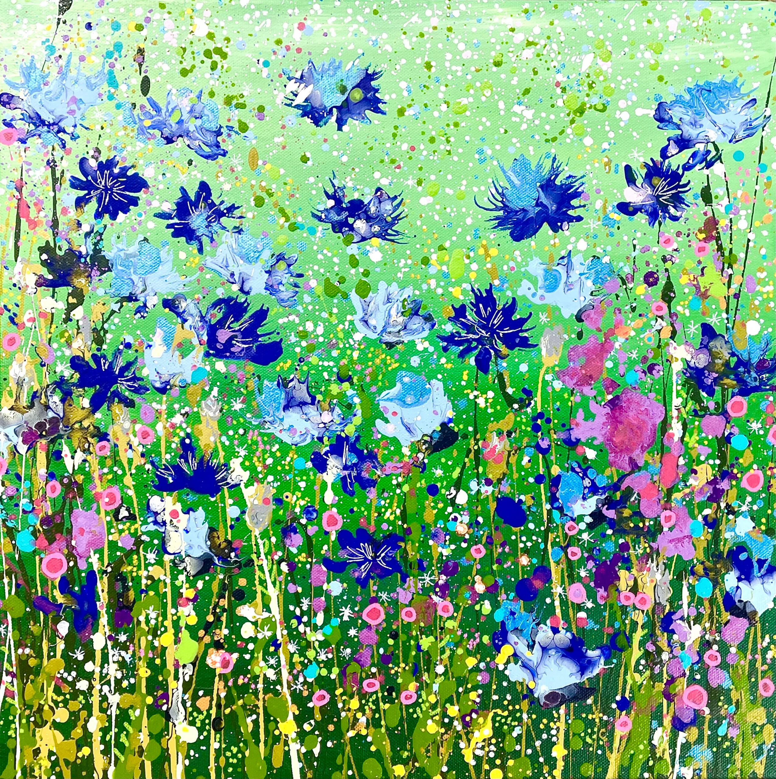 Sweet Cornflowers 40x40x4cm