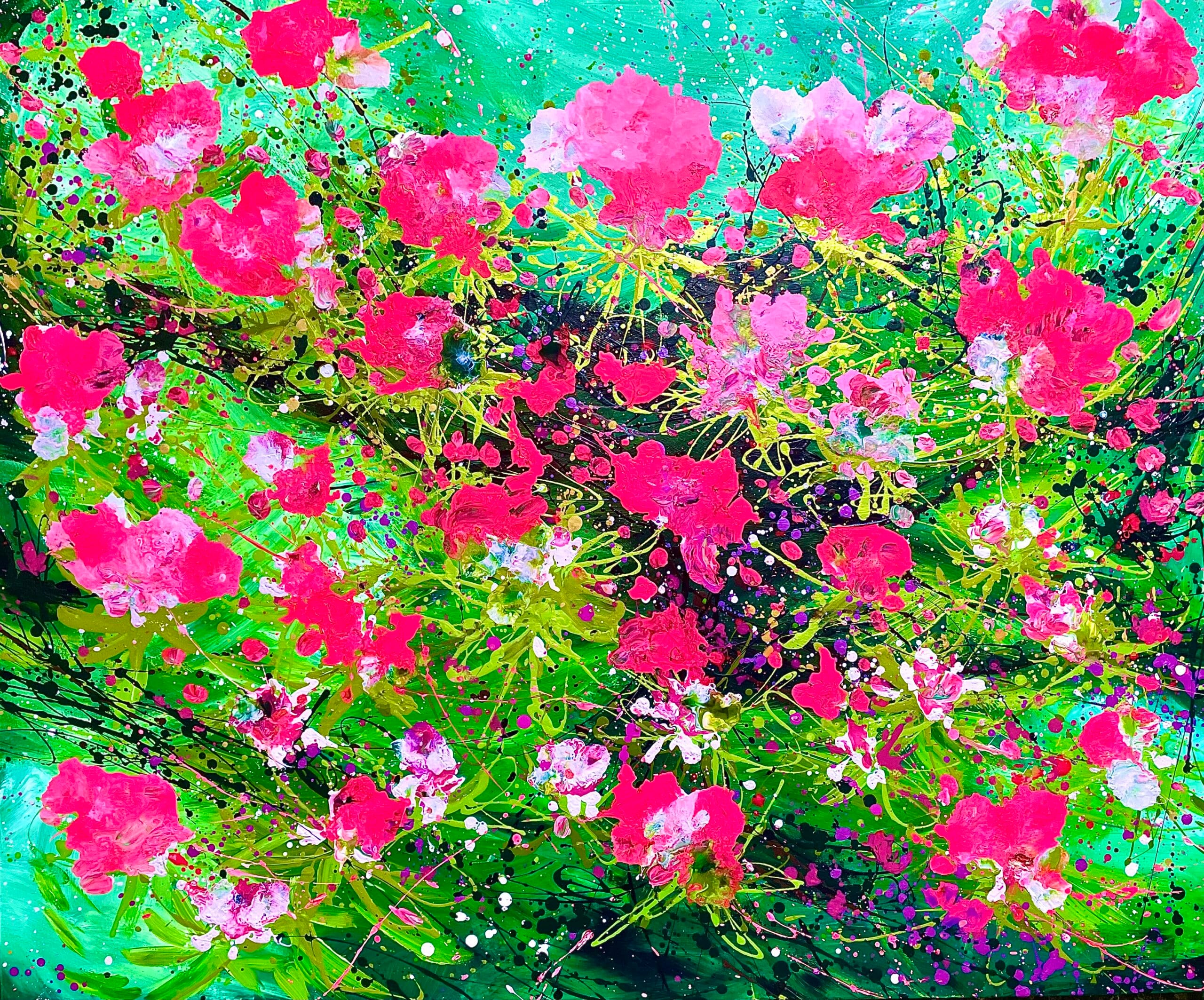 Pure Pink Passion 120x100x4cm