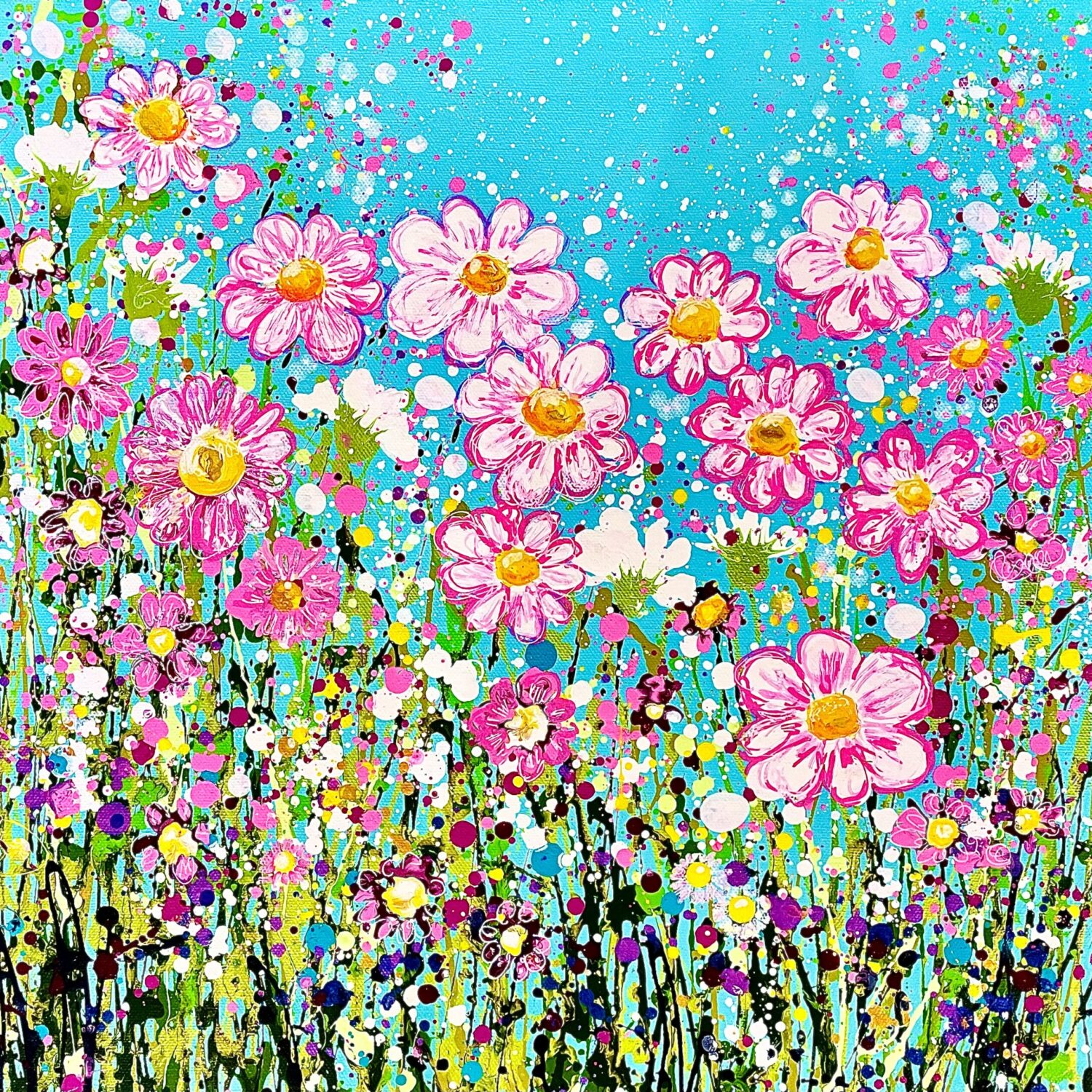 Pretty Pink 40x40x4cm