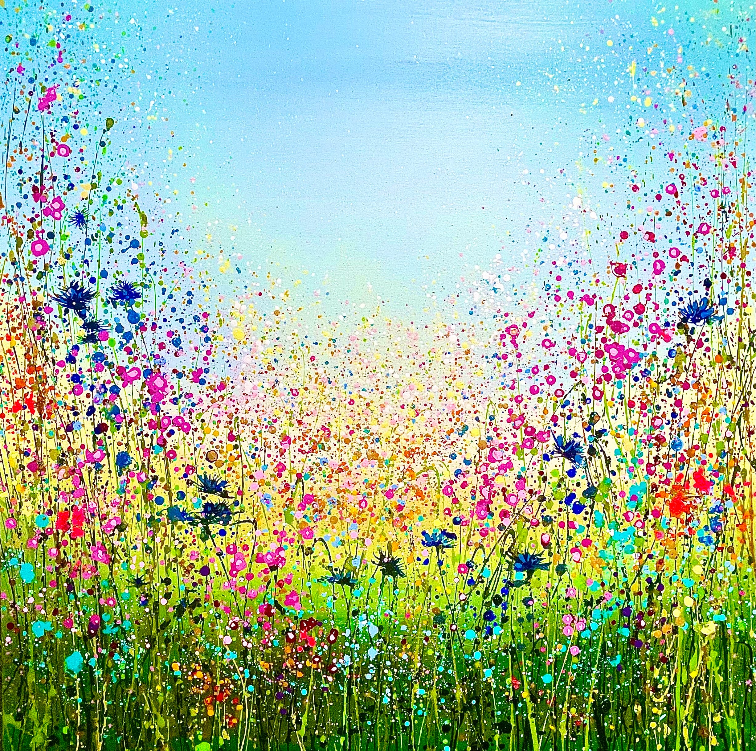 Colourful Calm 100x100x4cm