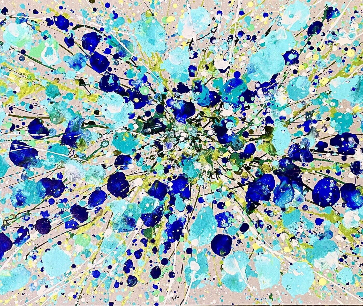 Turquoise Dreams 100x50x4cm
