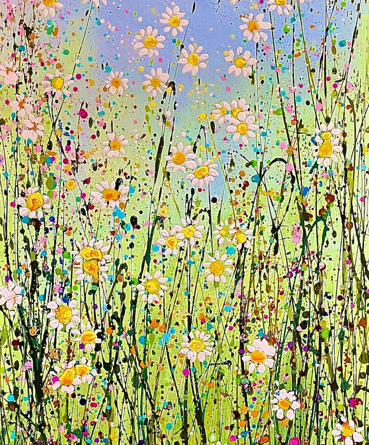 Wild Daisies 100x50x2cm