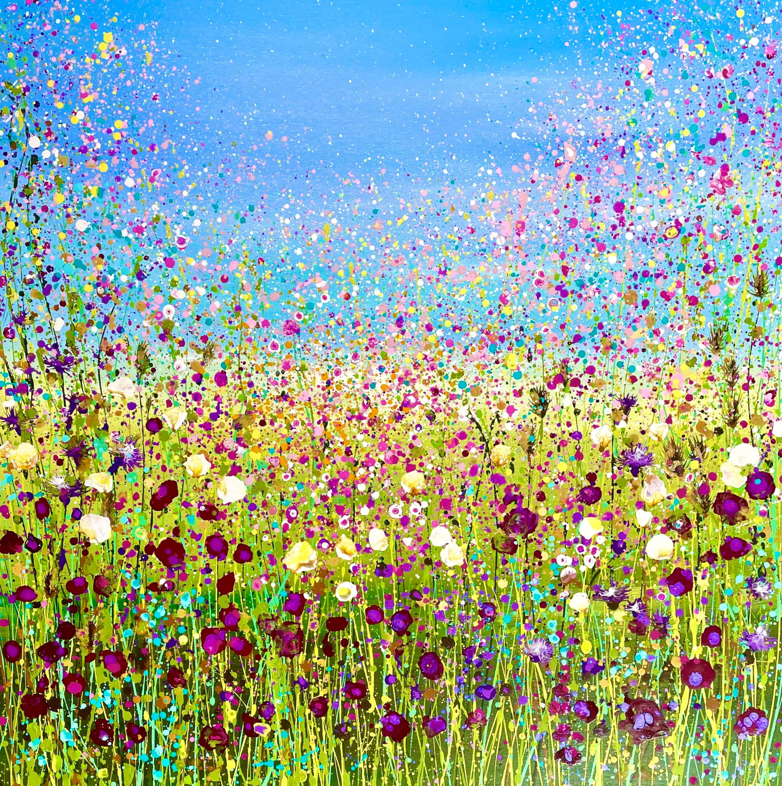 Symphony of Petals 100x100x4cm
