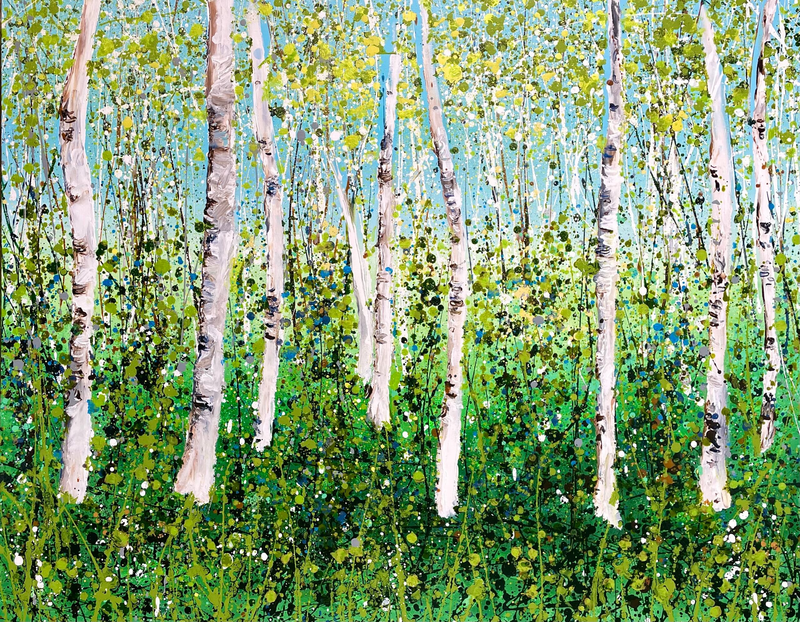 Whispers of the Birch 100x80x4cm