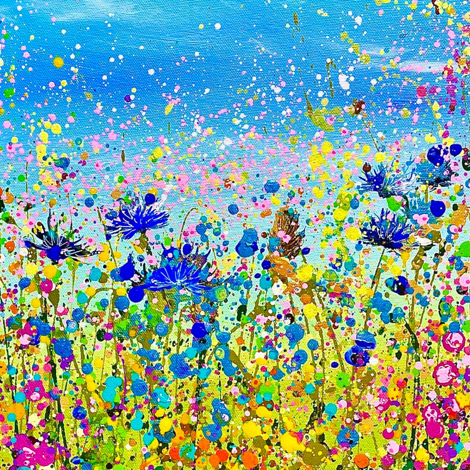 Cornflower Party 42x30cm
