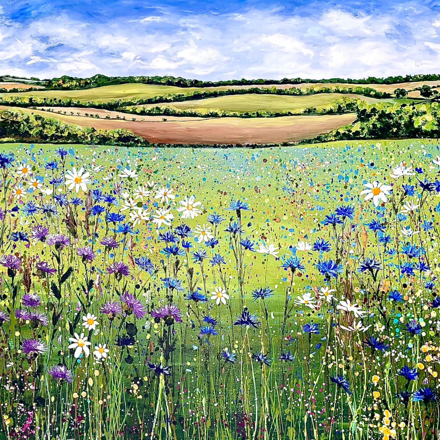 The Meadow Remembers 120x100x4cm