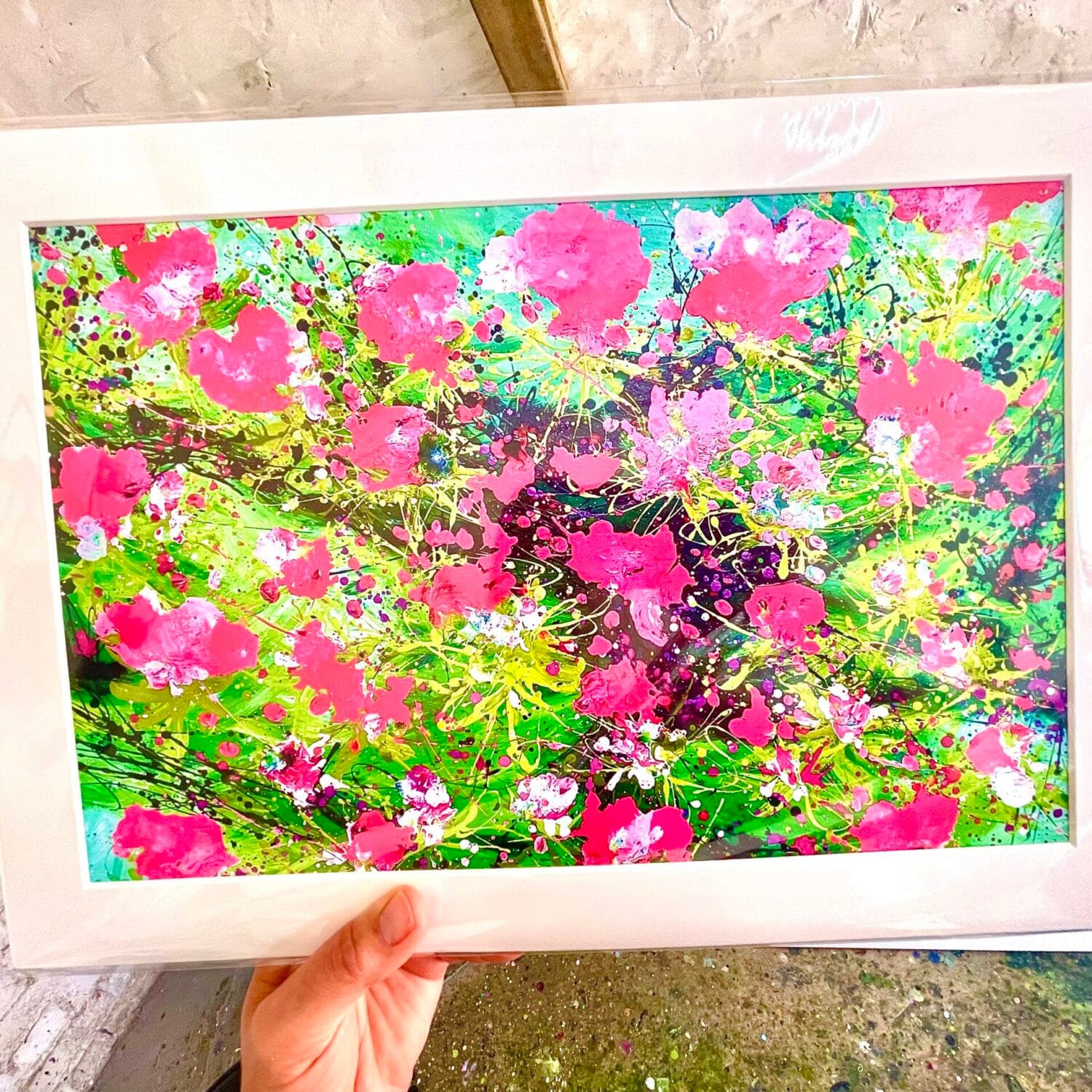 Pure Pink Passion 42x30cm