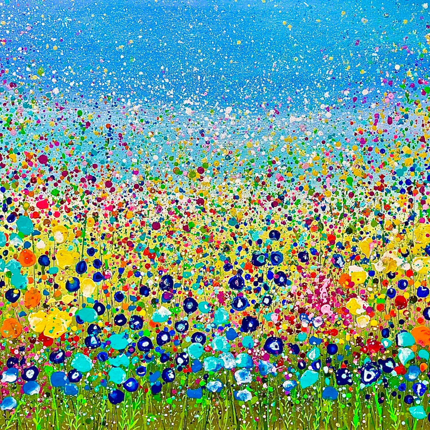 Superfunk Flower Field 102x76x2cm