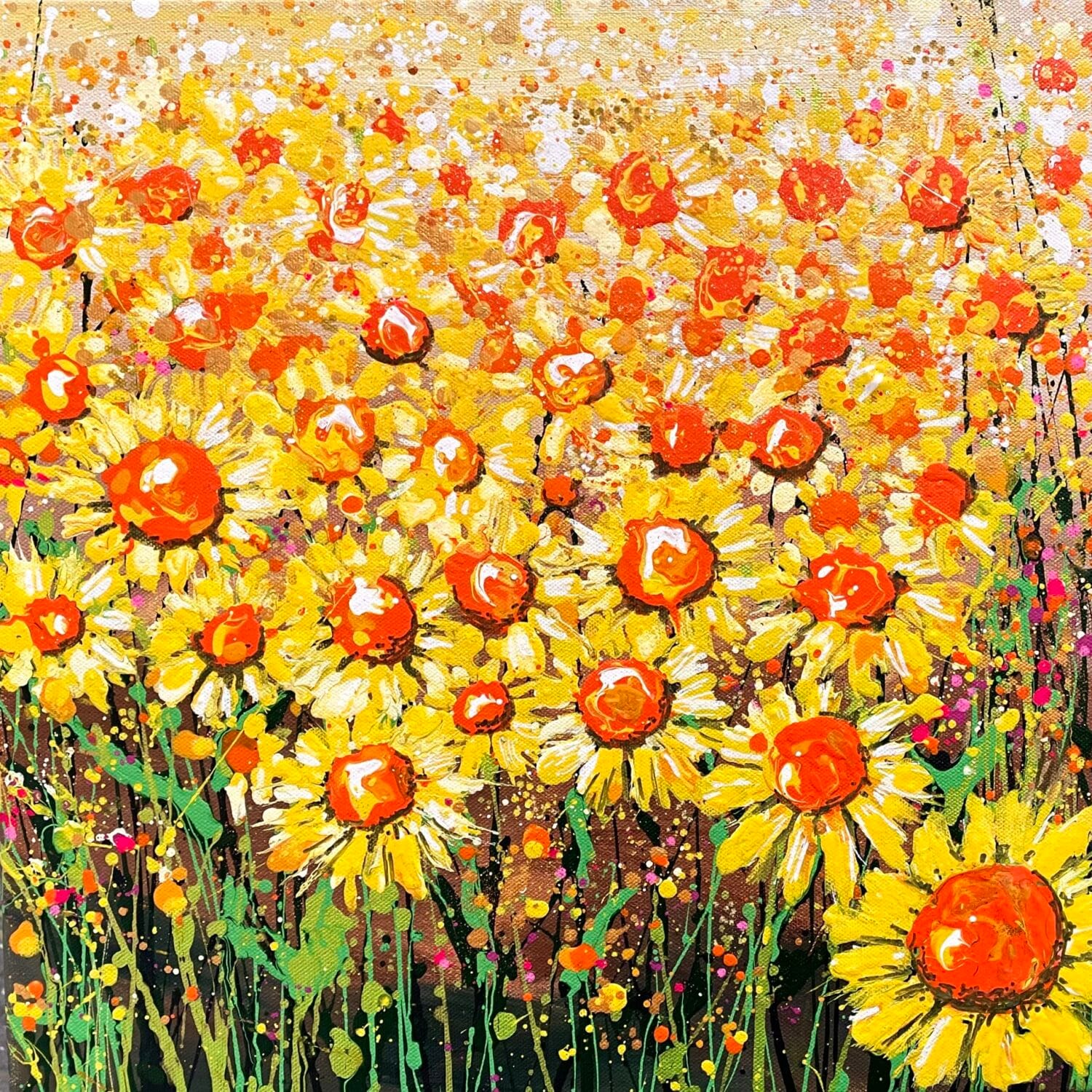 Sunny! 40x40x4cm