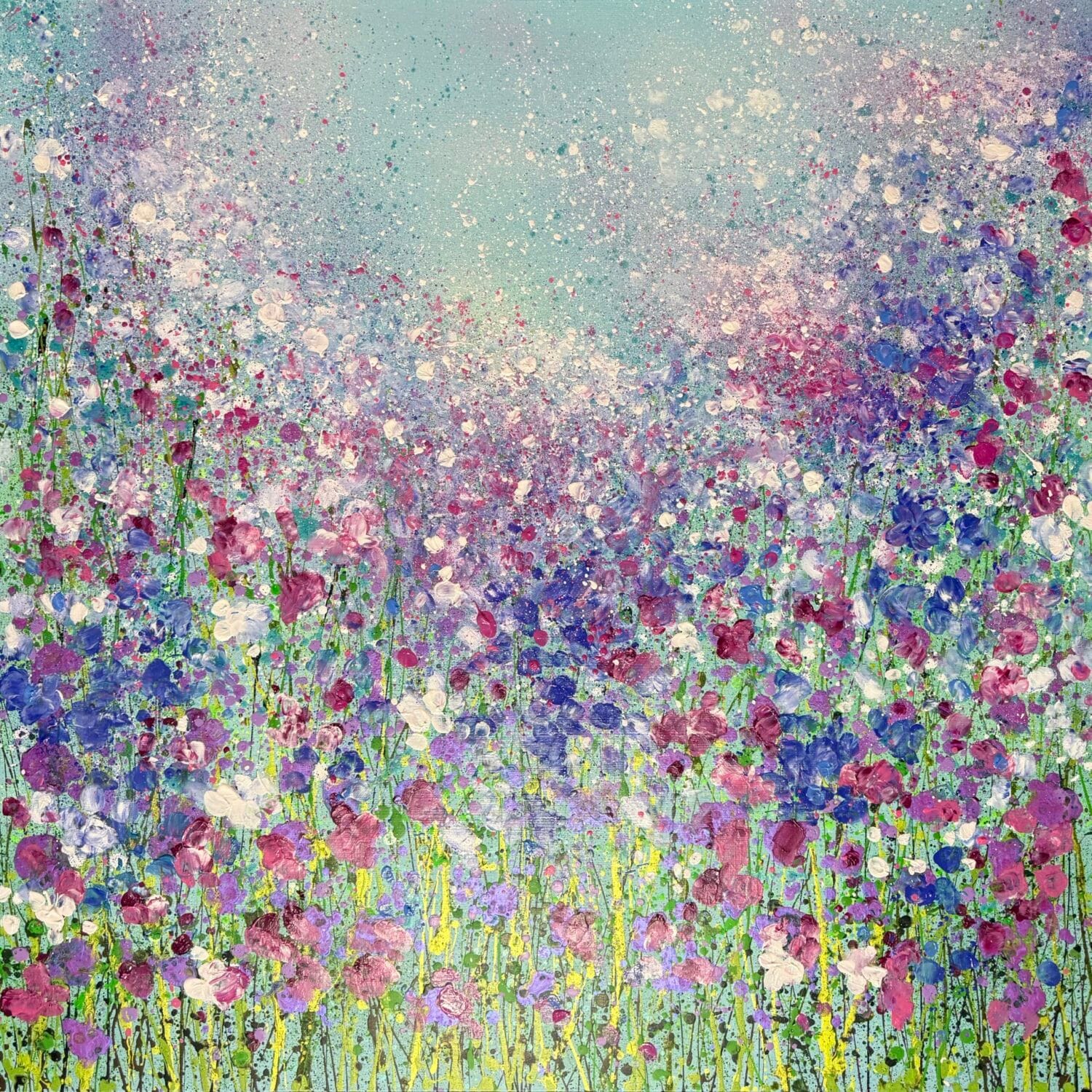 A Gentle Abundance 100x100x4cm (oil)