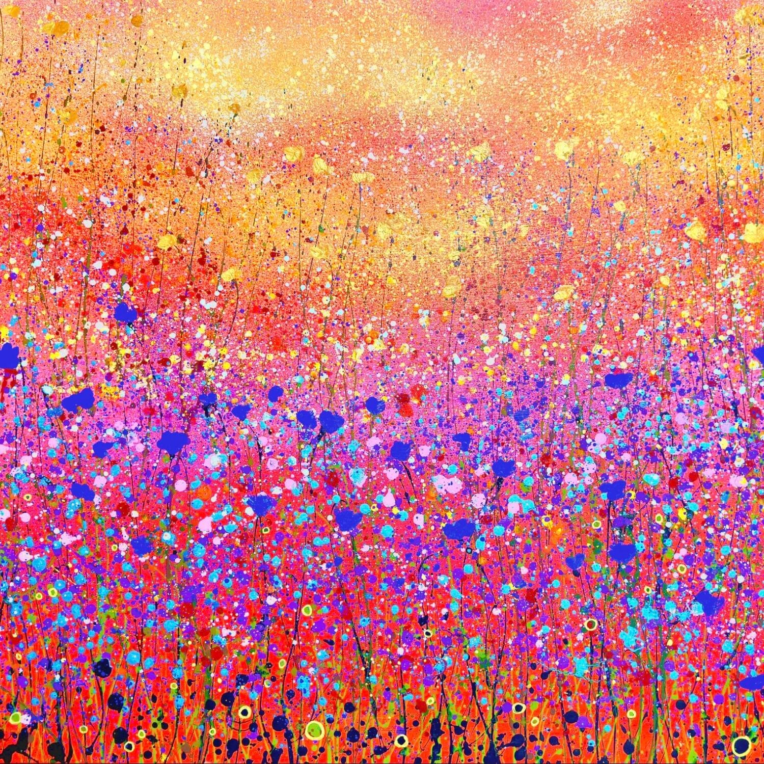 Blue Poppy Sunset | Multiple Sizes | Limited Edition Giclée Print