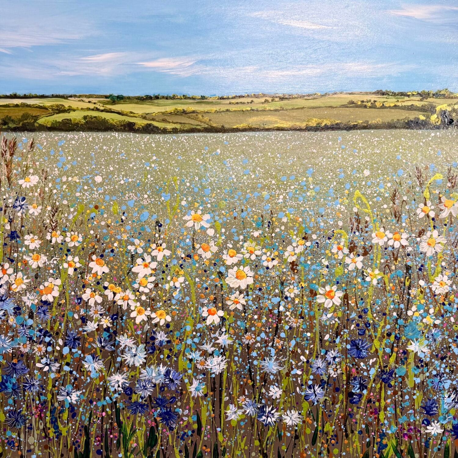 Breezy Afternoon | 100 X 80 X 4cm | Acrylic On Canvas