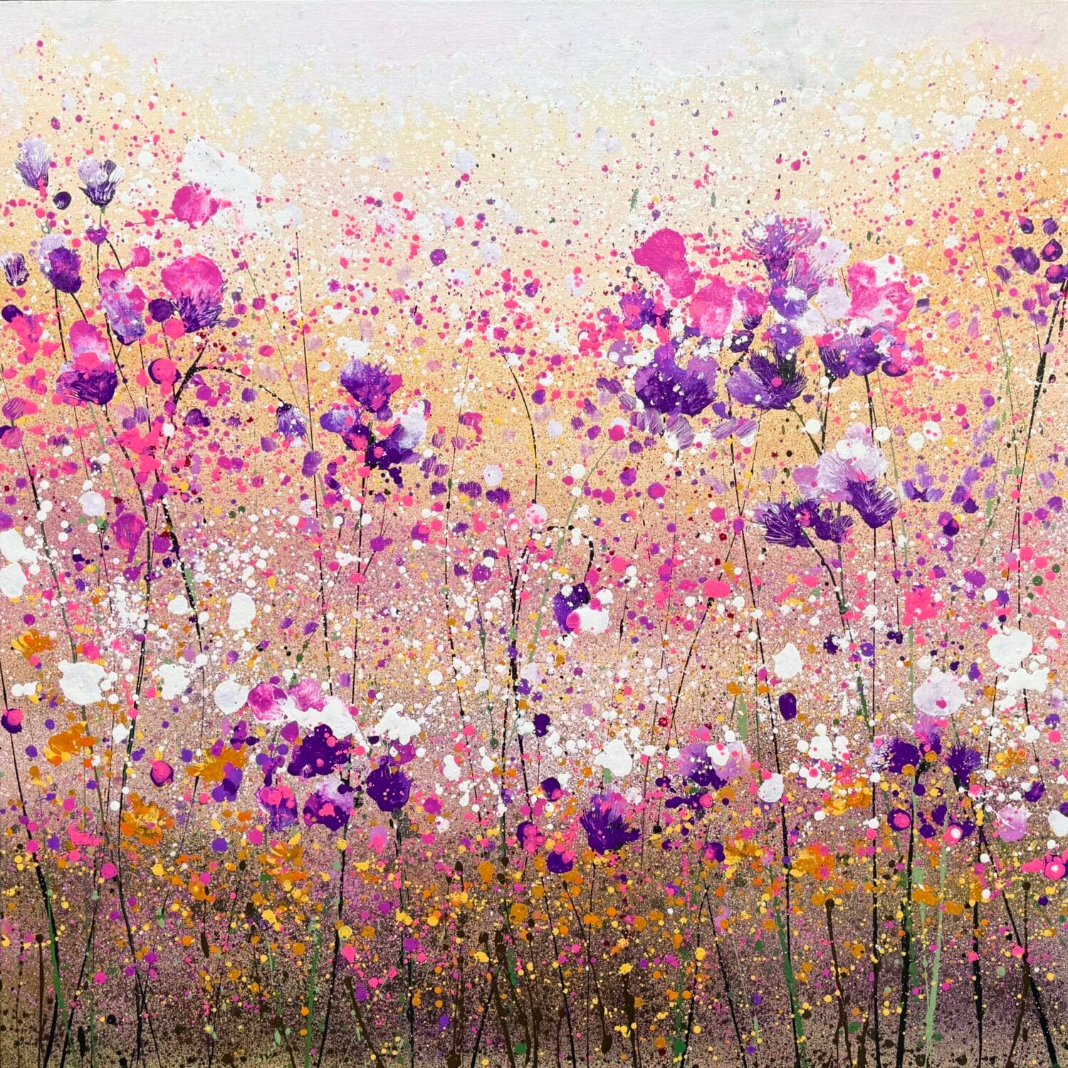 Daphnis And Chloe | 100 X 100 X 4cm | Acrylic On Canvas