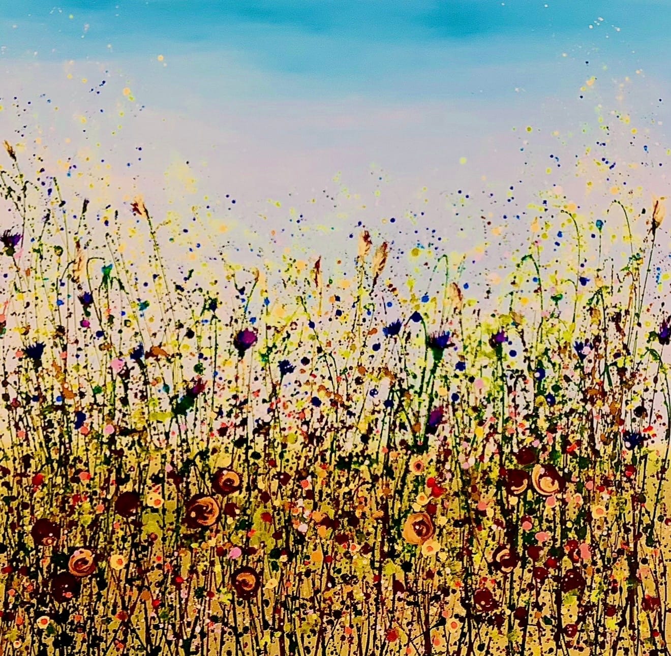 Spice Meadow | 70 X 70cm Print / 88 X 88cm Framed | Limited Edition Giclée Print