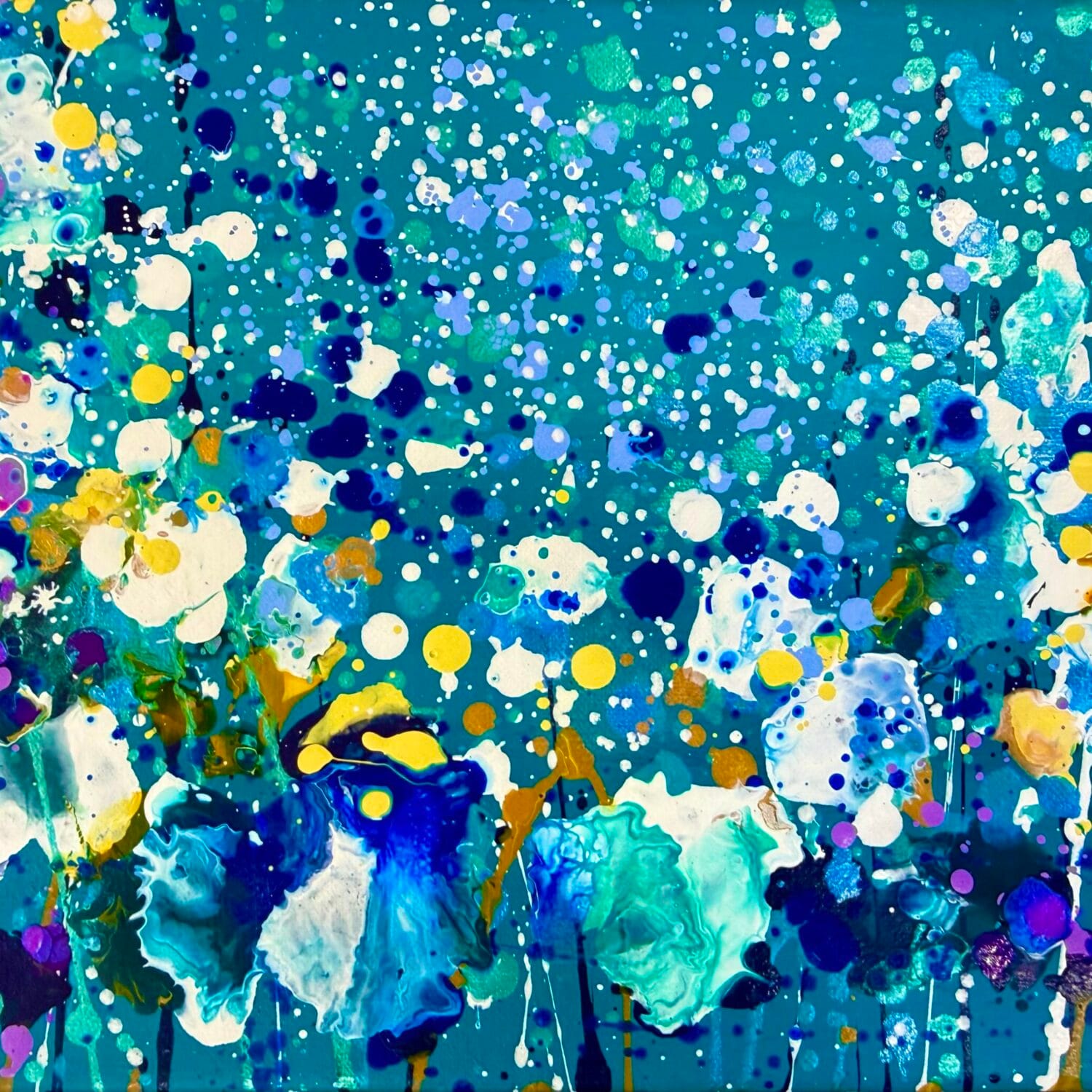 Midnight Garden I | 26 X 20 X 4cm | Acrylic On Canvas