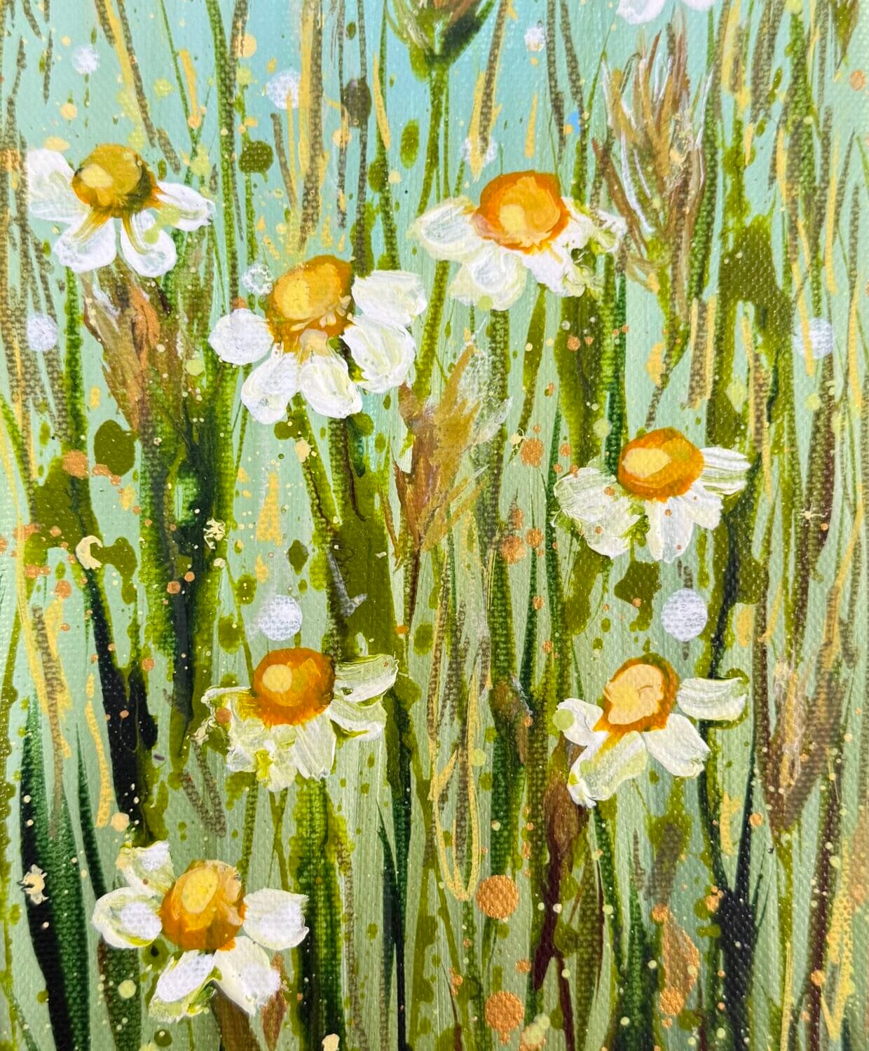 Soft Golden Morning | 15 X 30 X 4cm | Acrylic On Canvas